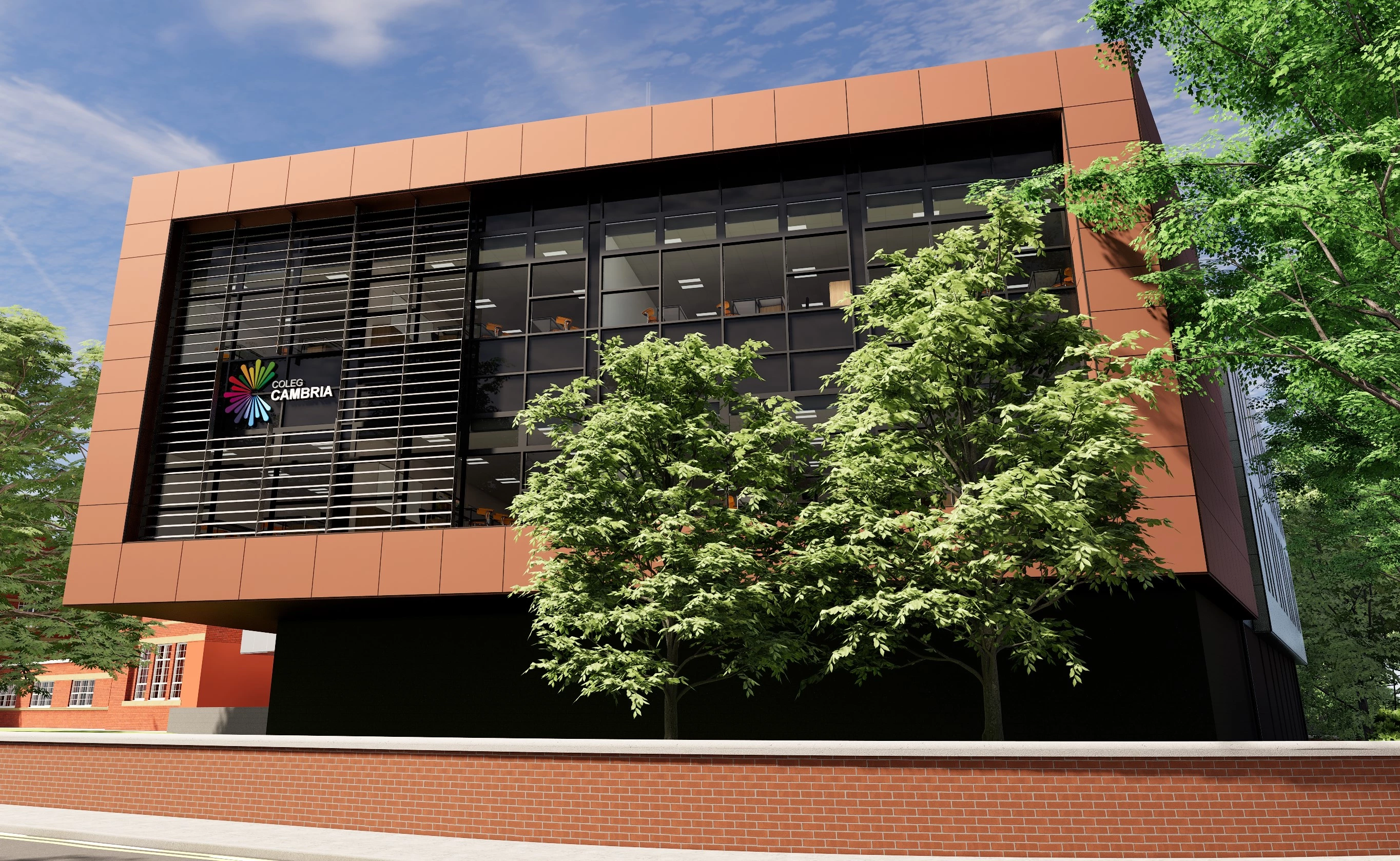 The new £14m health build in Wrexham