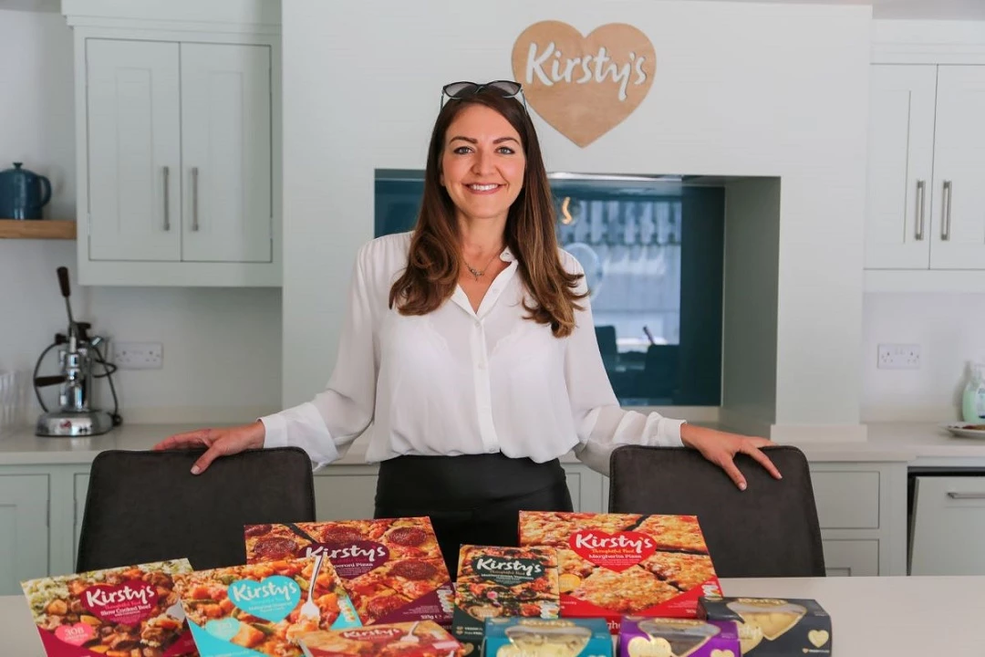 Kirsty Henshaw, founder and owner of free-from brand Kirsty's