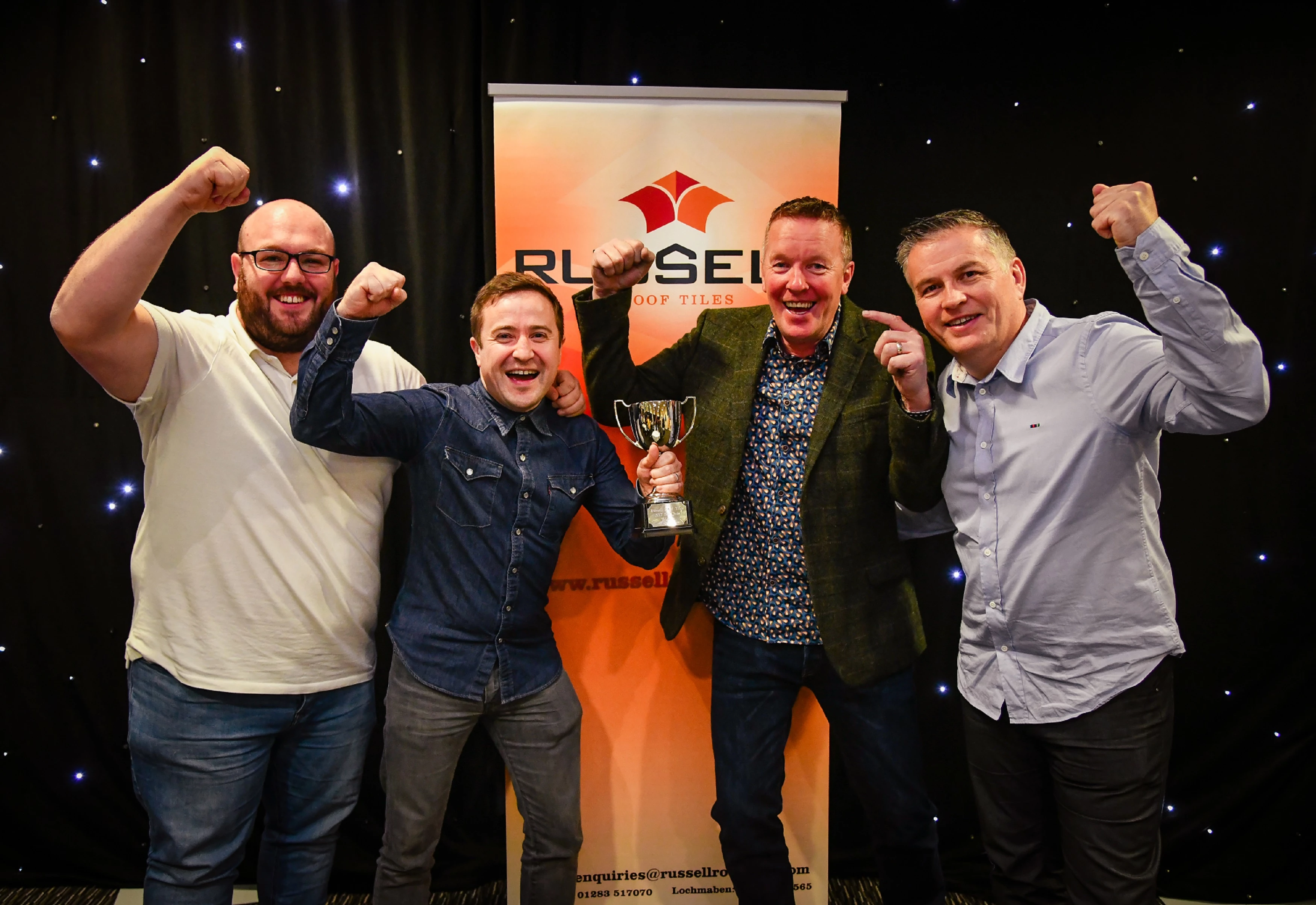 The winning team