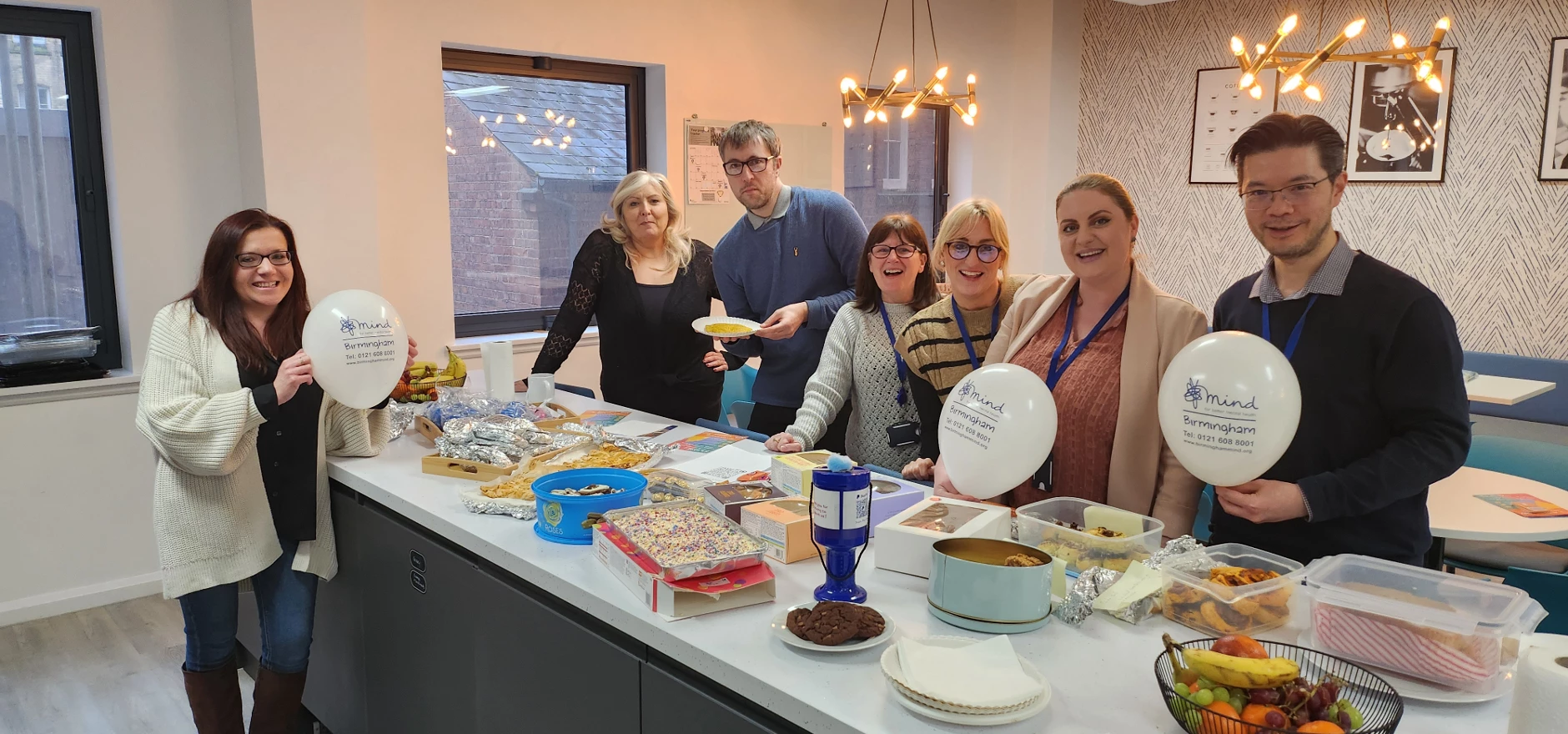 Fisher German's Birmingham office held a fundraising bake sale to celebrate the announcement