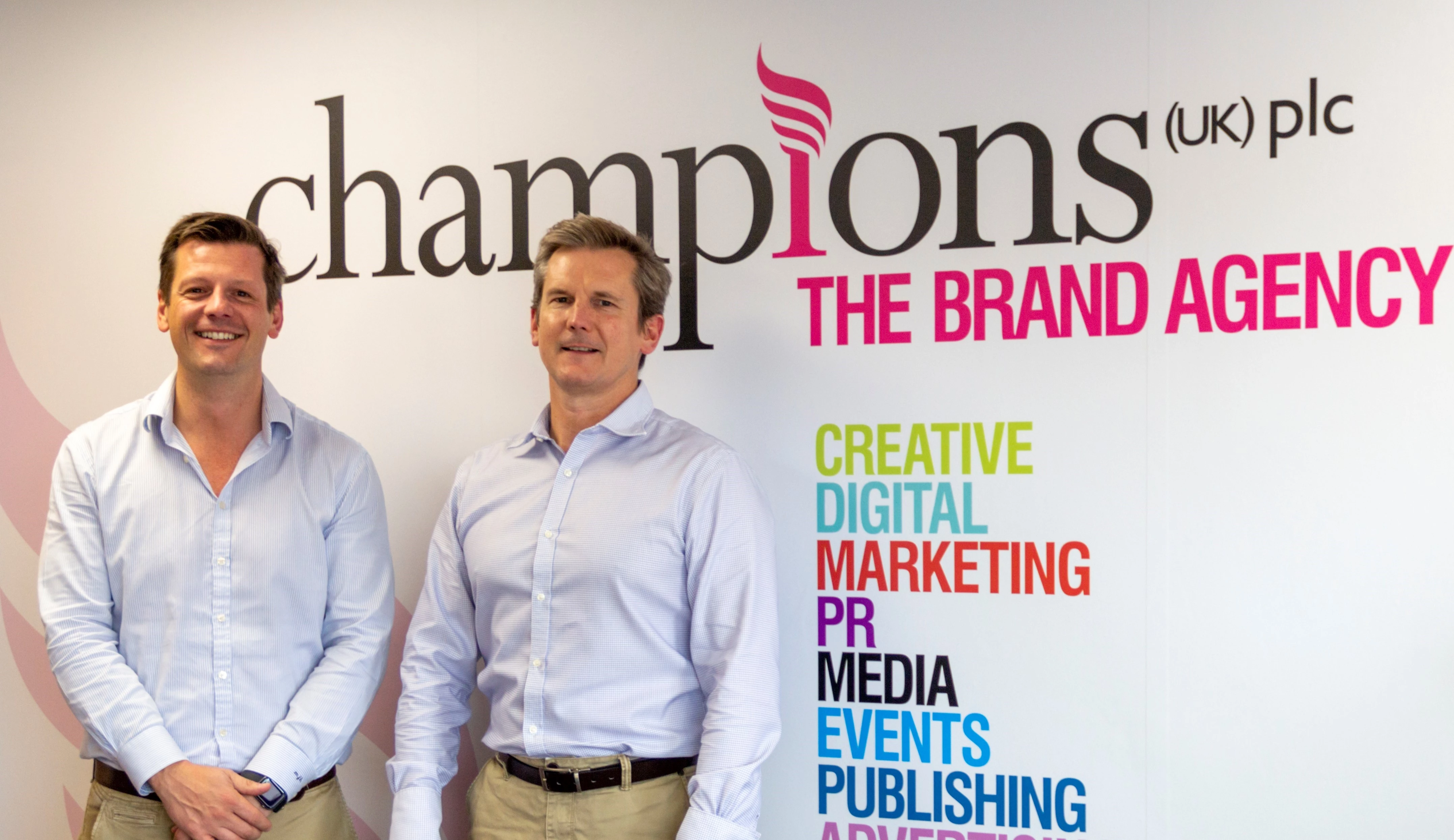 Matthew Hayes (Managing Director at Champions (UK) plc) and Jason Rance (Group Innovation Director at Pattonair)