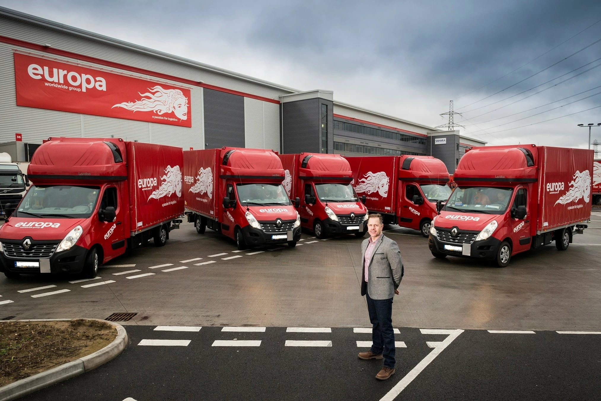 Simon Hucks and the new fleet