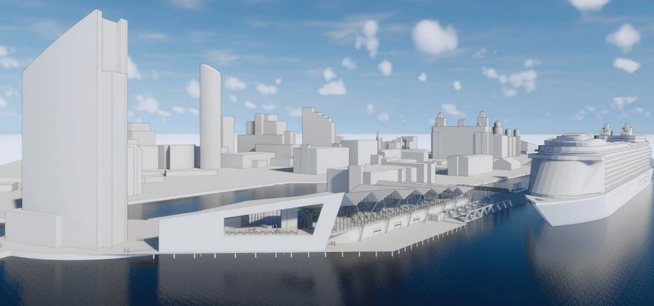 How the new cruise terminal could look