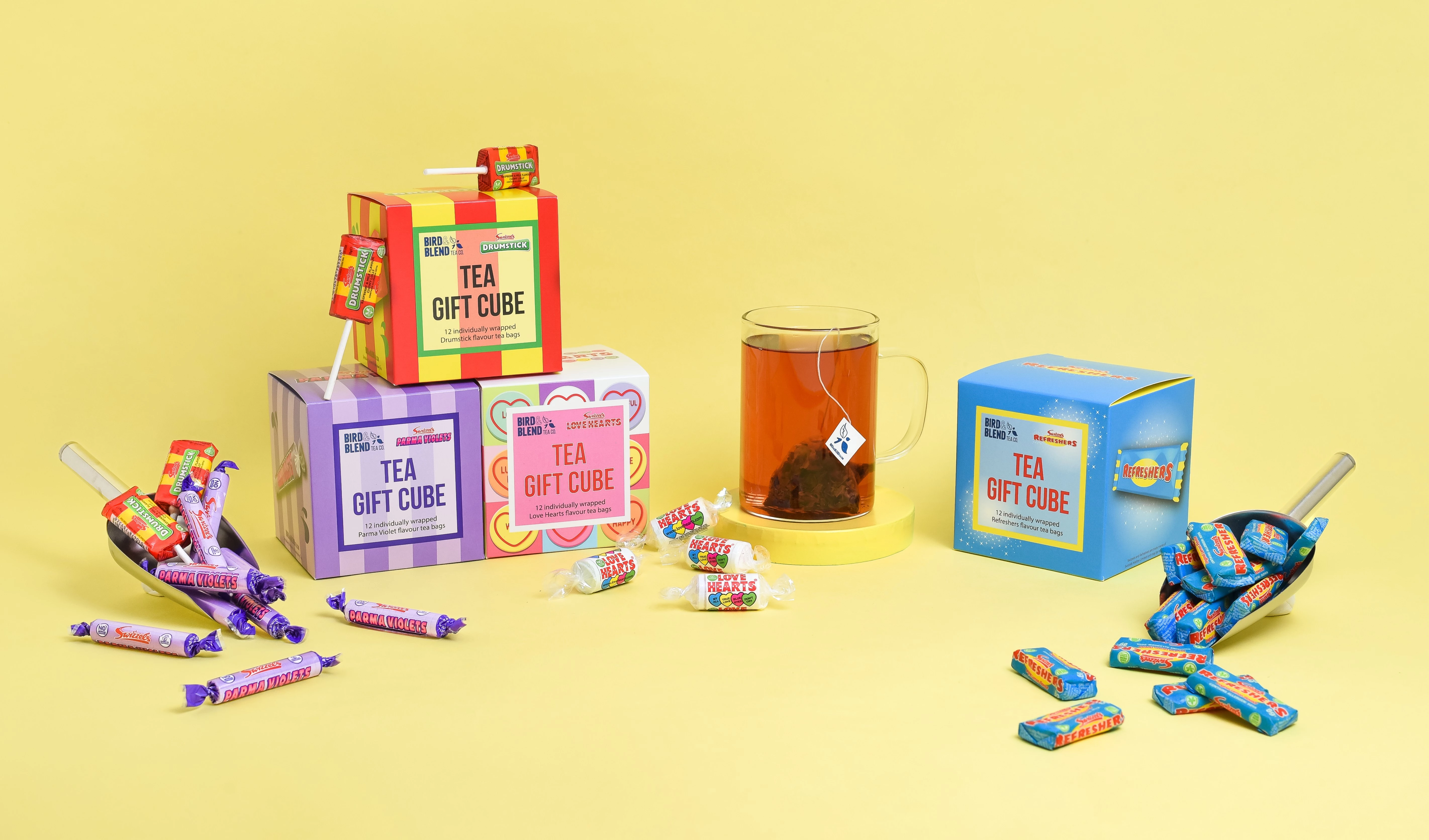 Swizzels Collaborate with Bird & Blend Tea Co. on Sweet-Inspired Teas