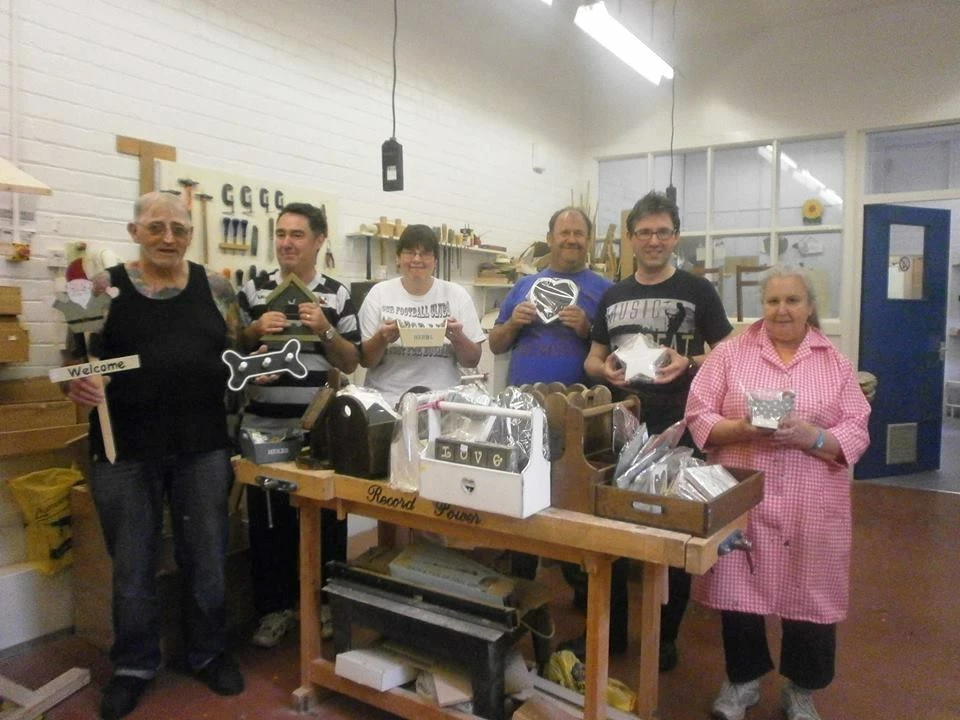 Members of Endeavour Woodcrafts CIC