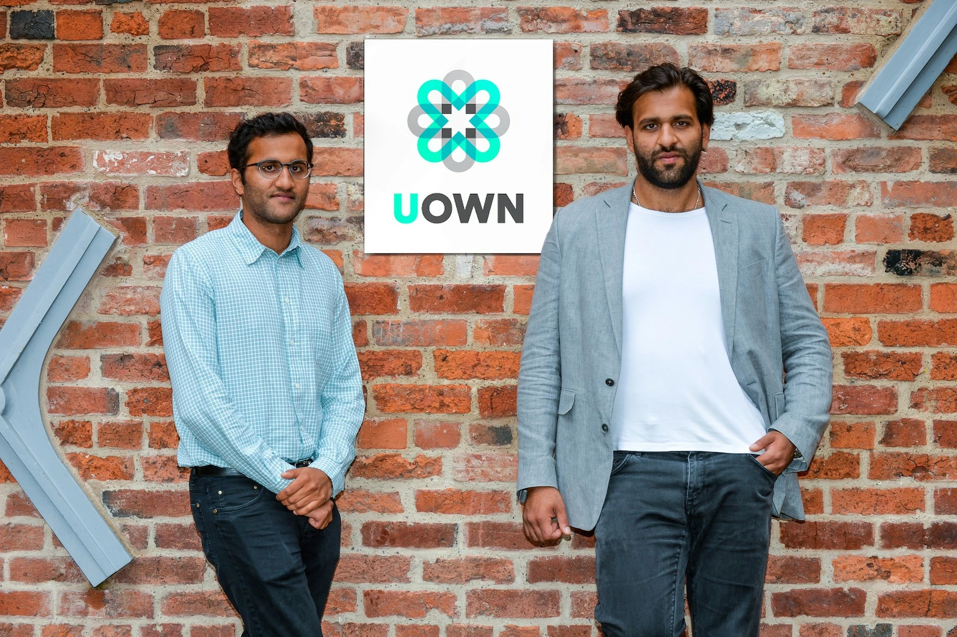 UOWN founders, brothers Haaris (left) and Shaan Ahmed. 