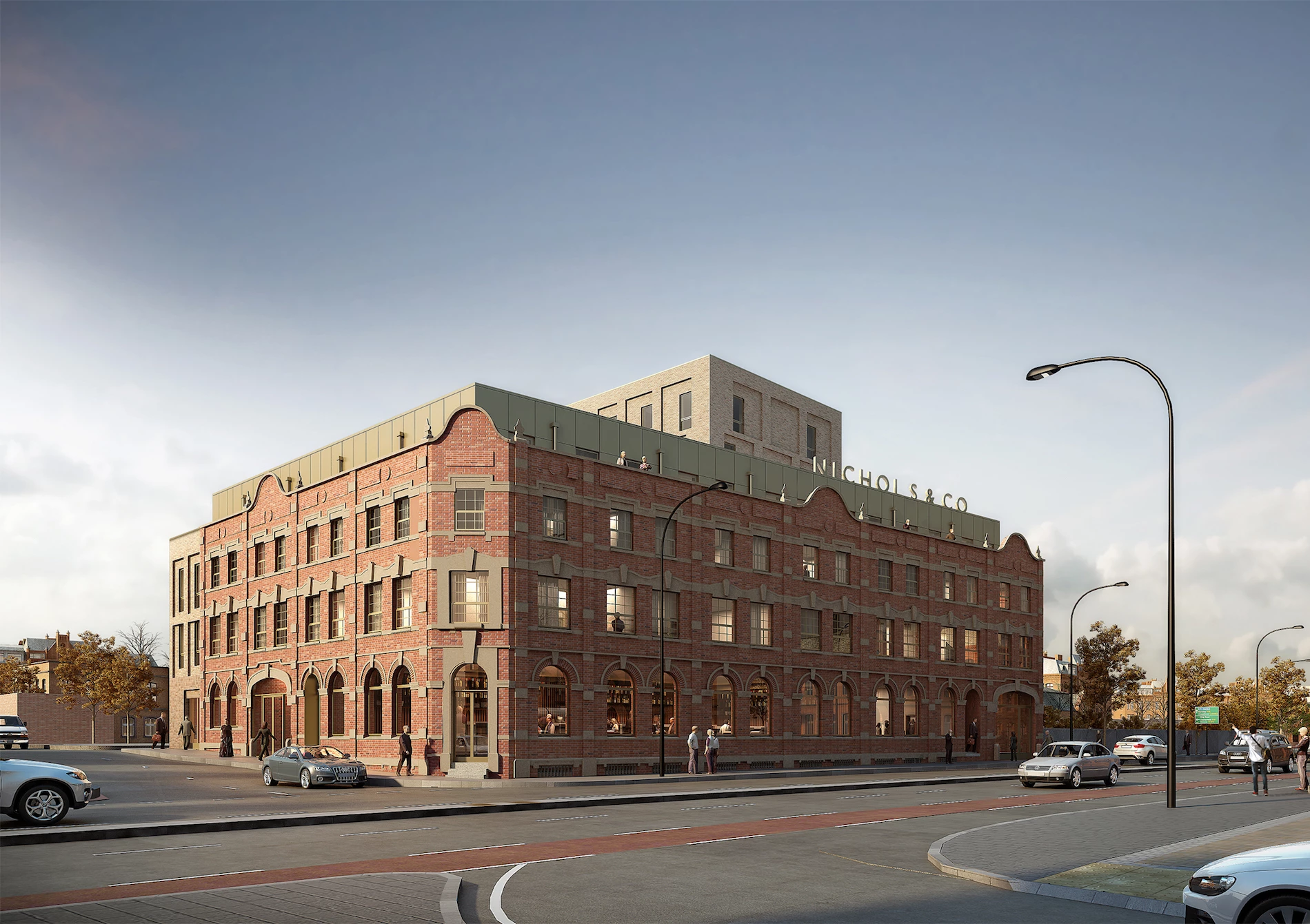 CGI of the proposed development.