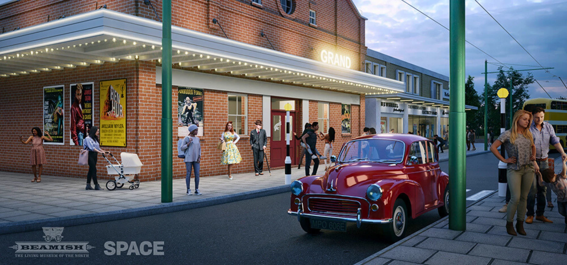 Recreation of Beamish's 1950s cinema set to open in 2024