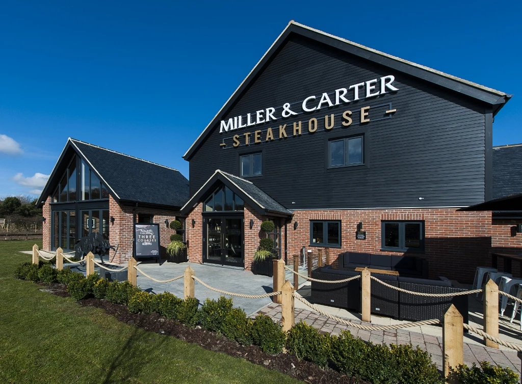 Miller & Carter steakhouse in Gosforth Park, Newcastle upon Tyne