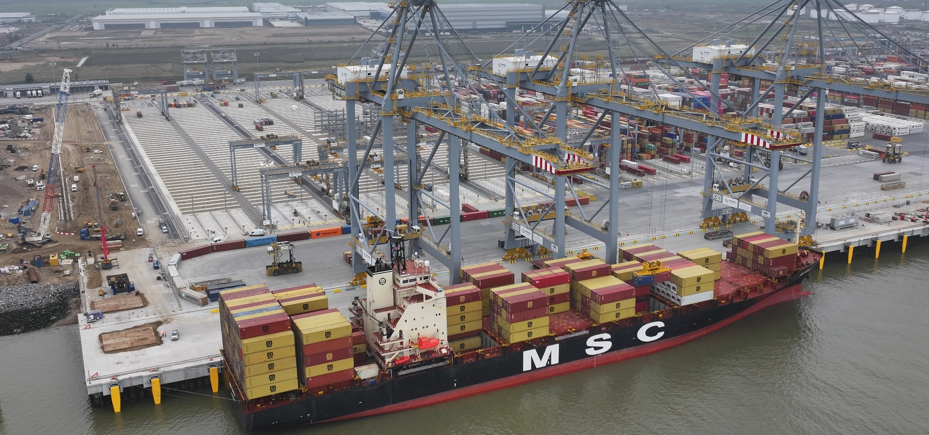 MSC Sena arrives at London Gateway_DP World .JPG