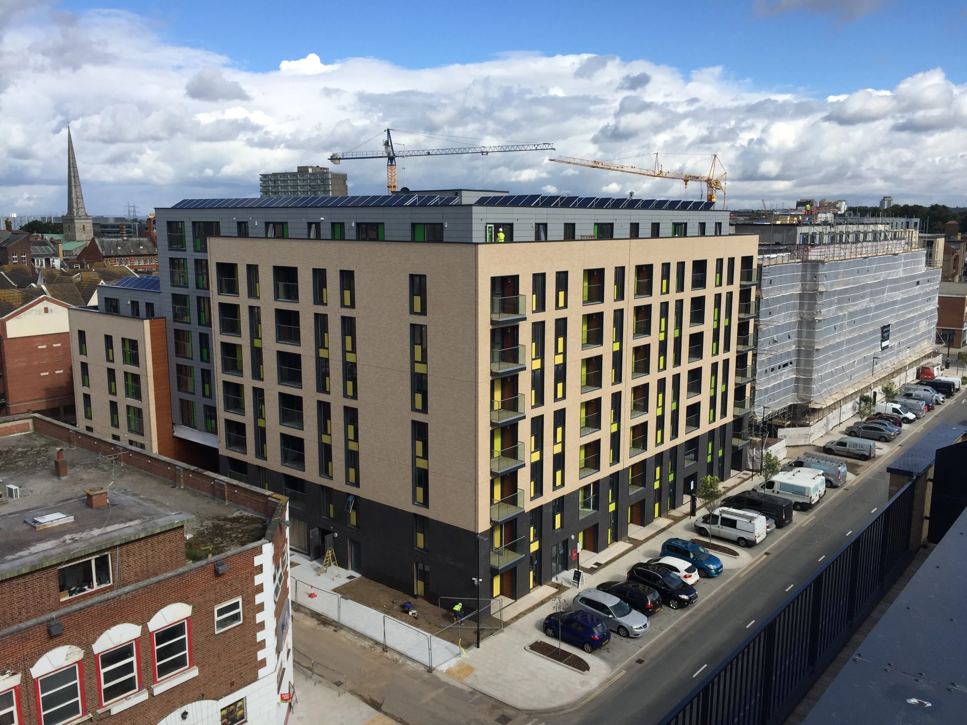 Bow Square progress August 2017