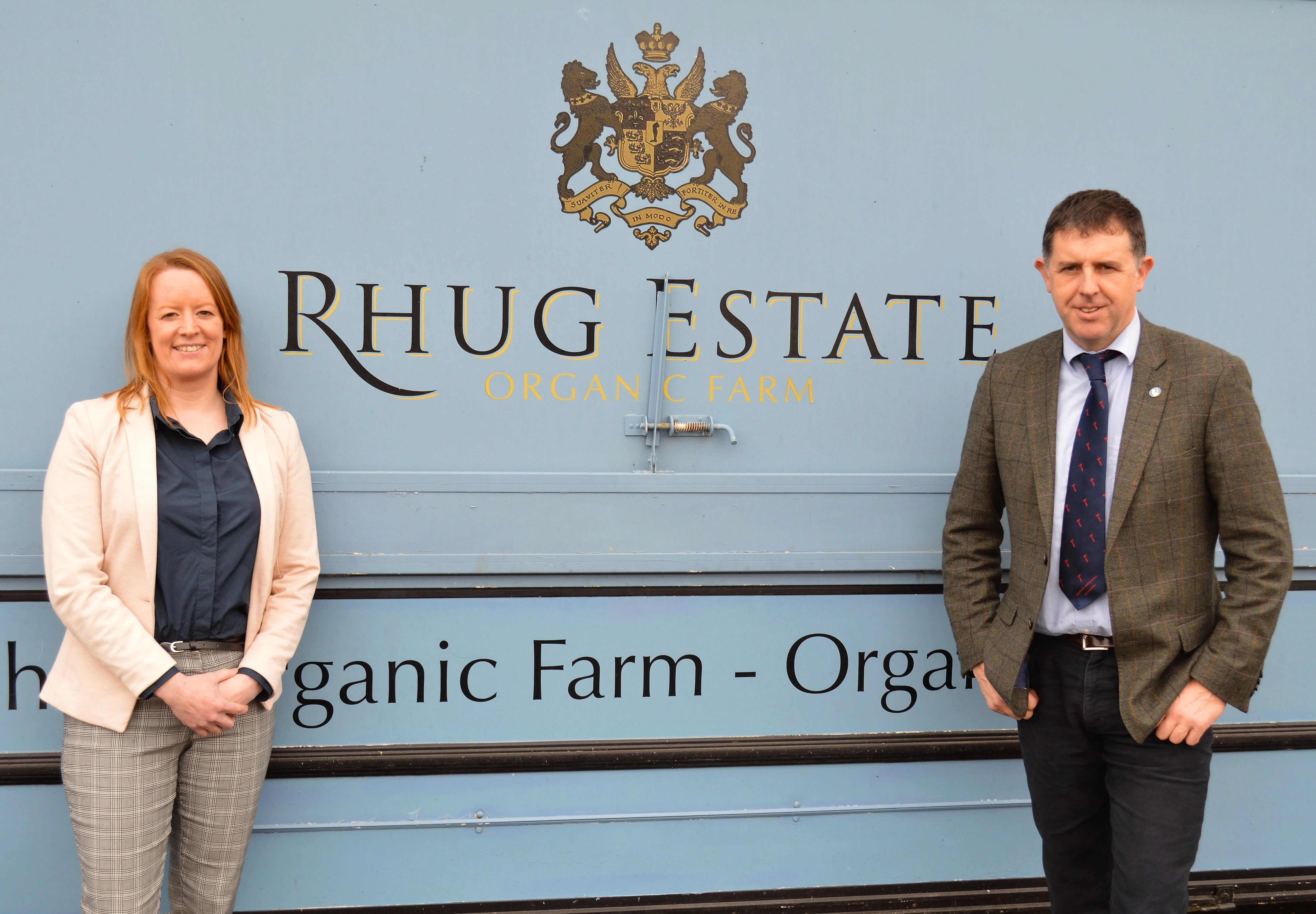 Rhys Davies, from Llandyrnog, is the new Estate and General Manager at Rhug Estate, near Corwen.  He takes over from Emma Story,.