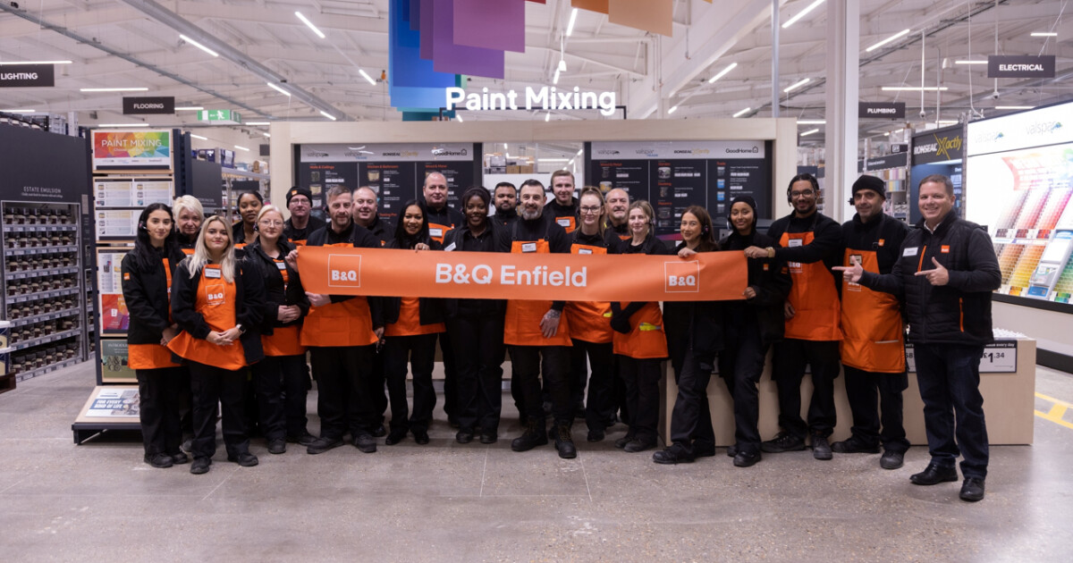 B&Q opens relocated Greater London store in time for festive break | Bdaily