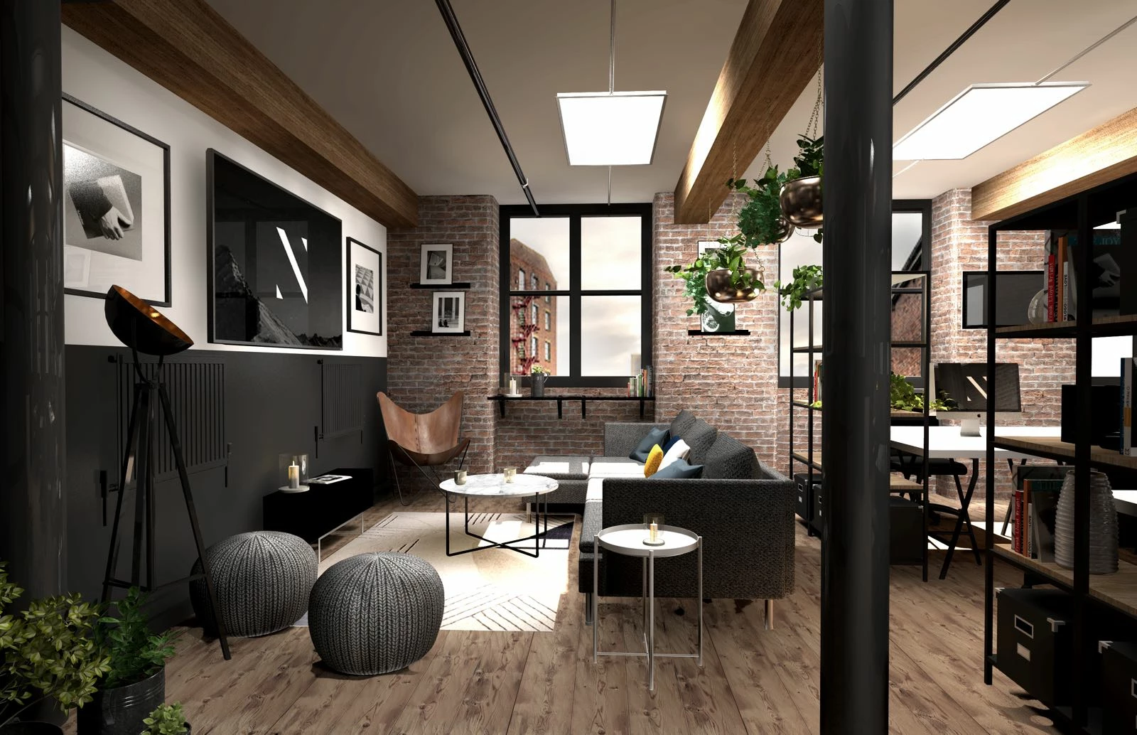 Noir office CGI Produced by Jolie Studios 