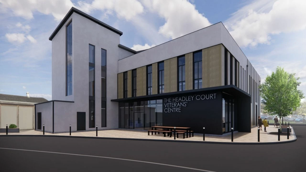 The £6m centre being built by Pave Aways at the Robert Jones and Agnes Hunt Orthopaedic Hospital NHS Foundation Trust (RJAH) in Gobowen will be the UK’s first dedicated orthopaedic centre for Armed Forces veterans 