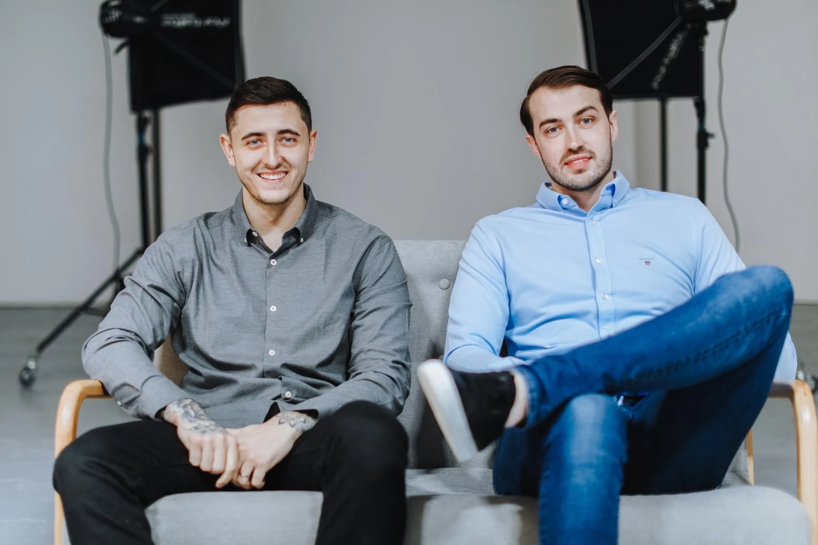 George Cowin and Ryan O'Shea - Cowshed Social's co-founders