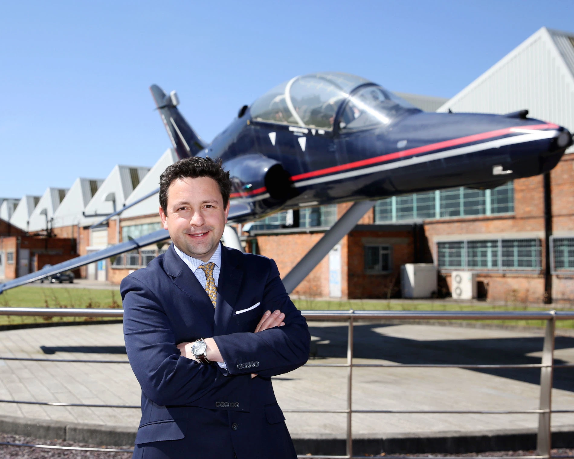 James Appleton-Metcalfe of Citivale at the Humber Enterprise Park.