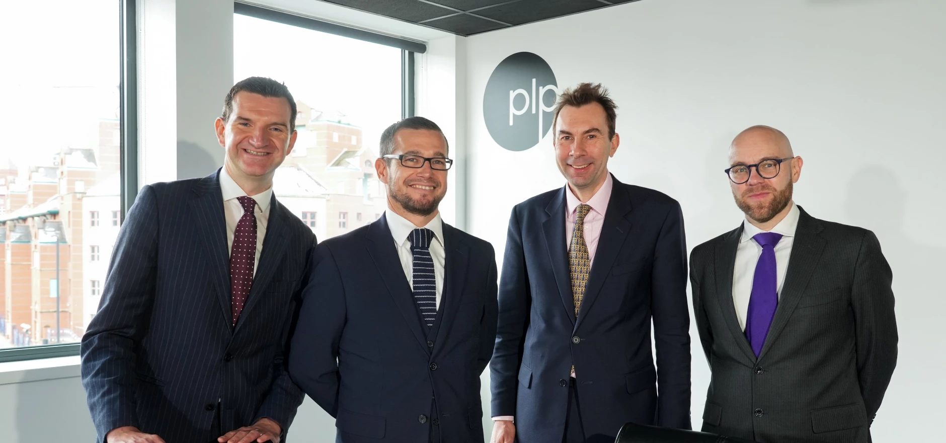 Senior hire – (from left) Parklane Plowden’s Stuart Jamieson, Paul Clarke, Dominic Bayne and Andrew Sugarman.jpg
