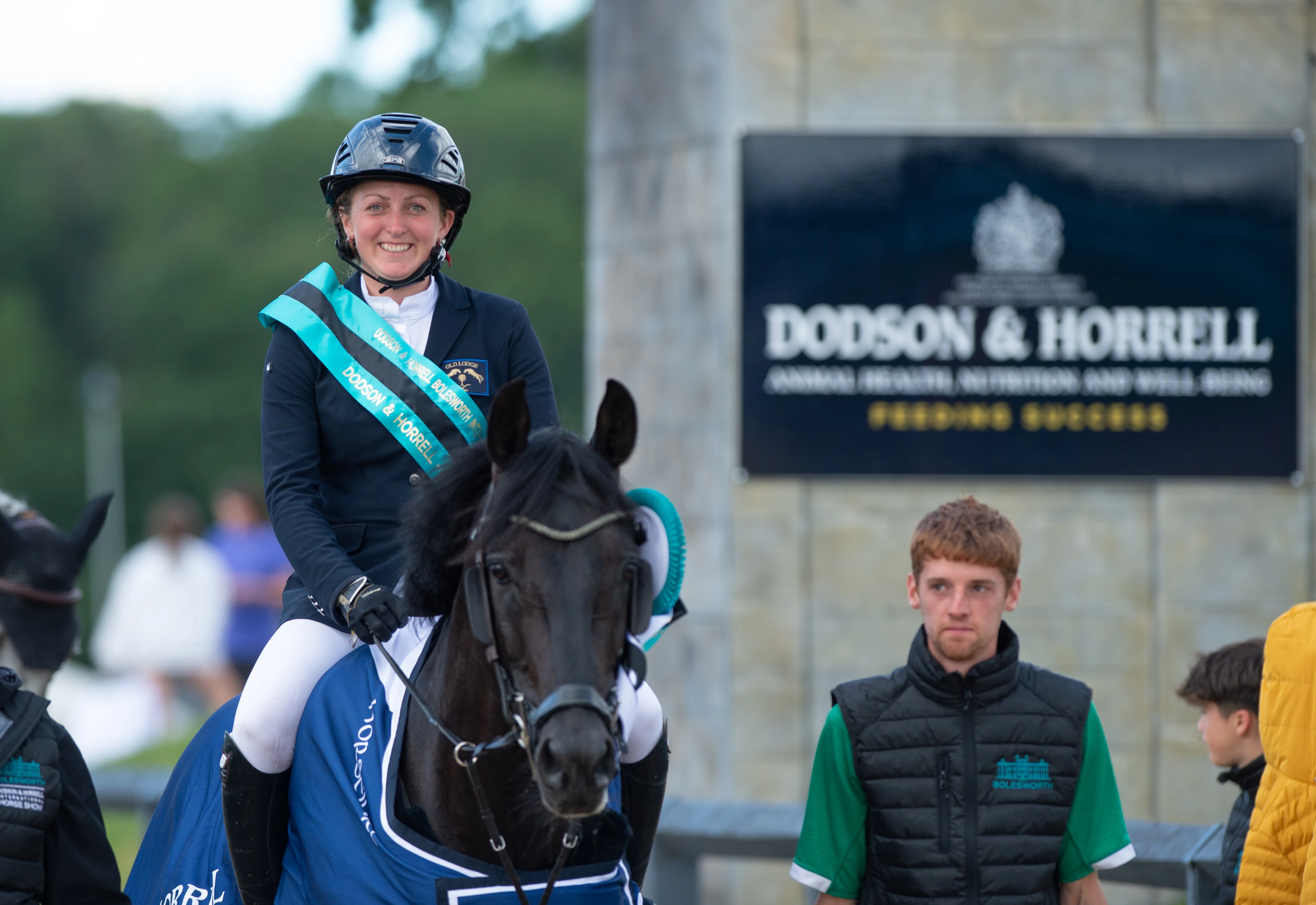 Olympians Geoff Billington, Nicola Wilson, Gemma Stevens and defending Bolesworth Grand Prix winner Louise Saywell (pictured) are to compete in high-class equestrian competitions