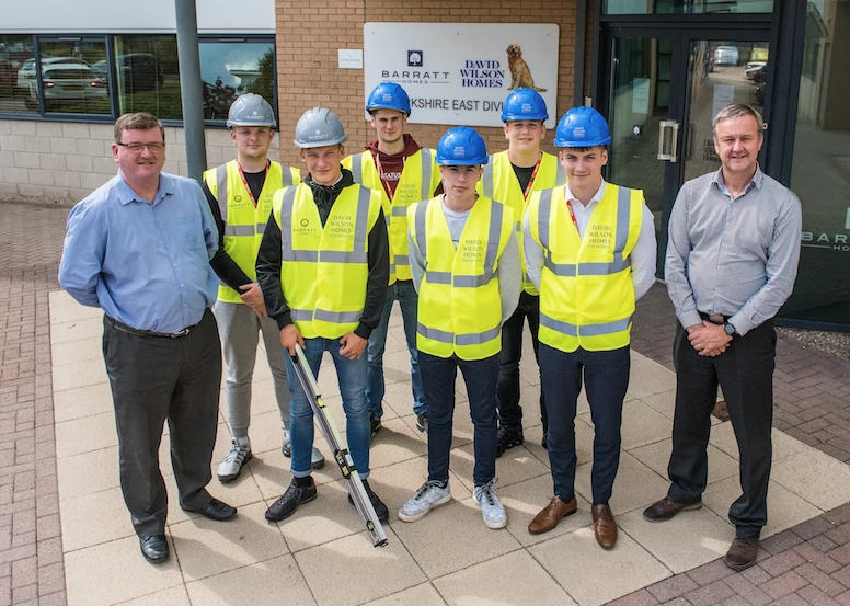 Barratt Developments Yorkshire East launches first ever residential apprenticeship course