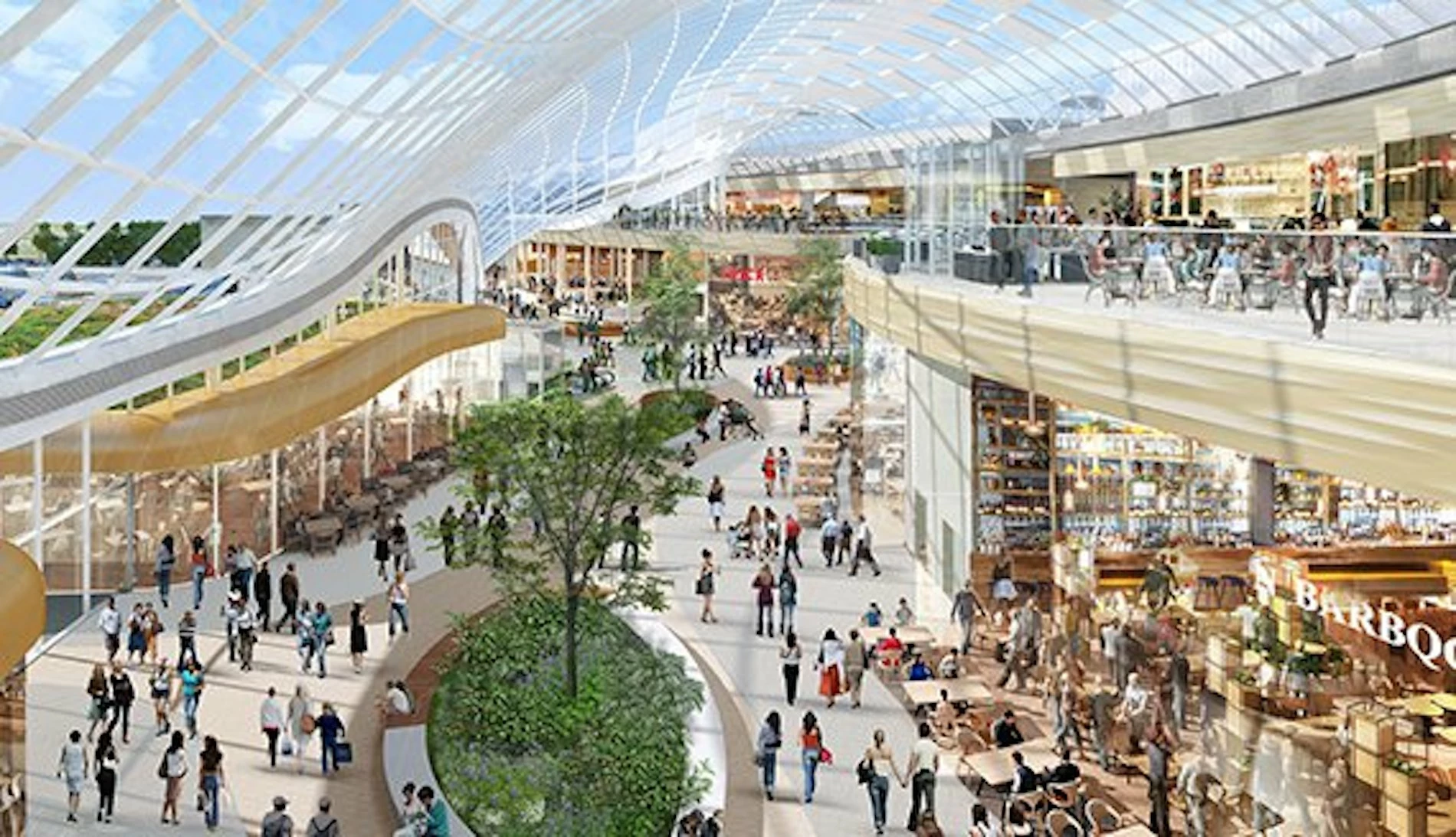 Meadowhall extension.