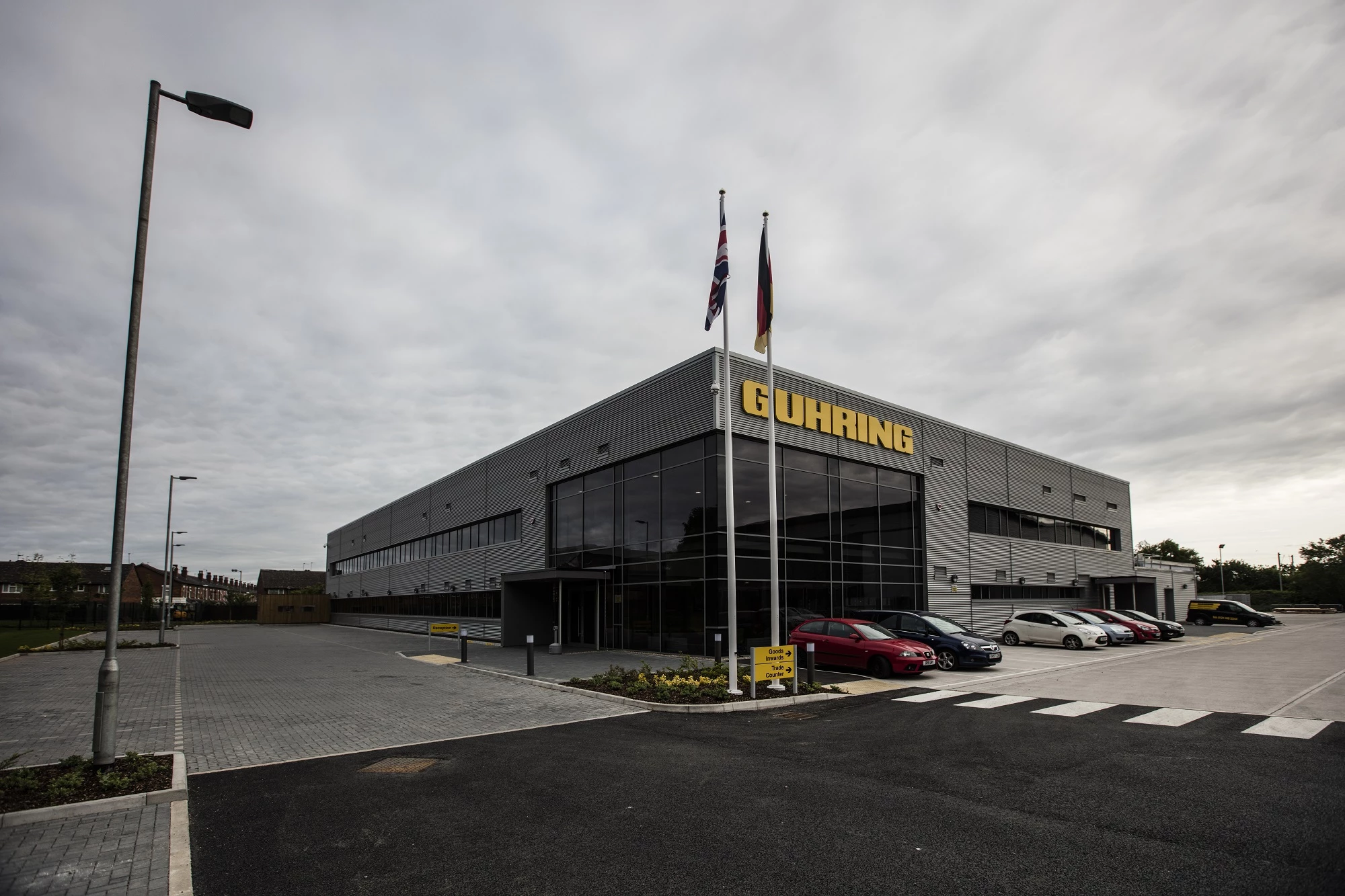 A 50,000sqft bespoke manufacturing facility for Guhring Ltd which Howard Russell recently completed.