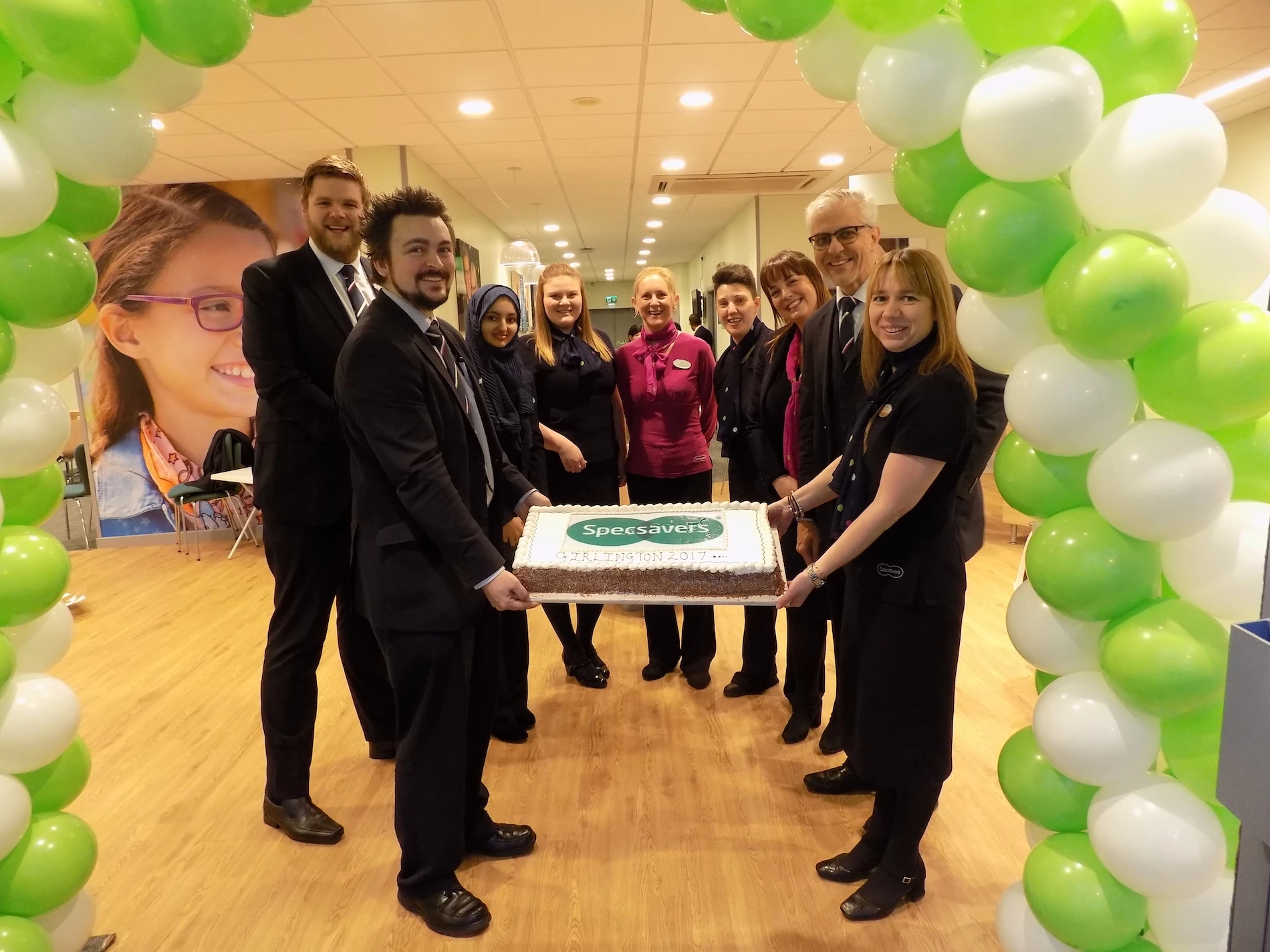 Launch of the expanded Specsavers store in Girlington.