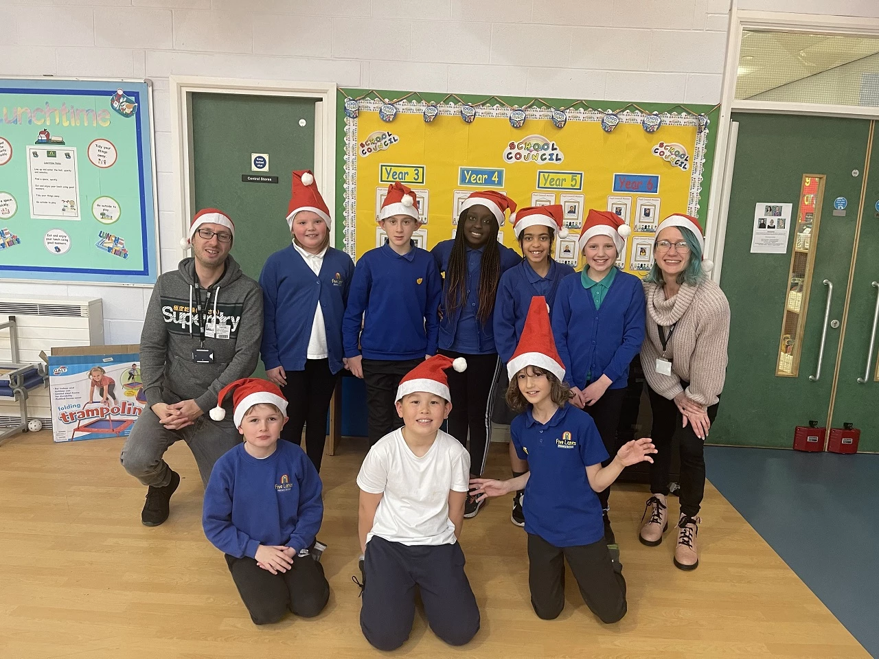 Five Lanes School, Wortley, Leeds are gearing up for Simon on the Streets' Elf Run