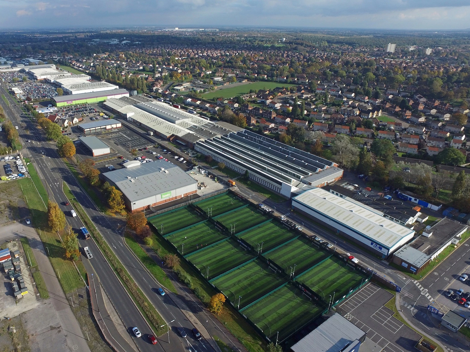 Crompton Retail Park.