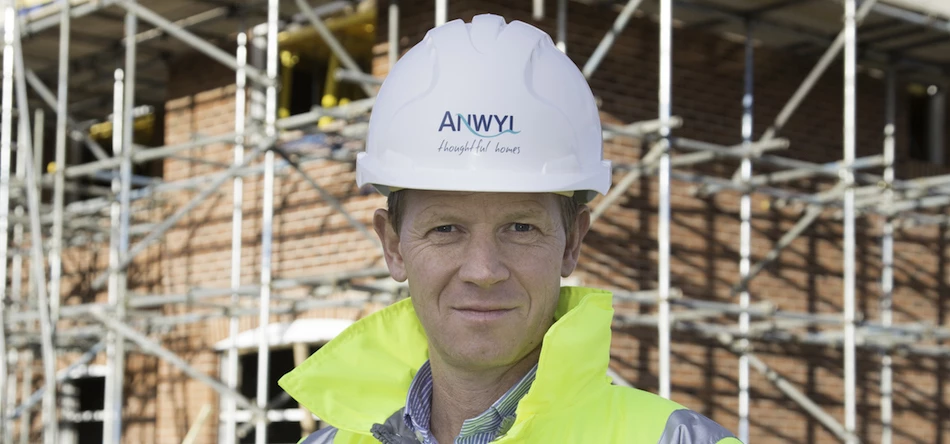 Mathew Anwyl, housing director at Anwyl Homes