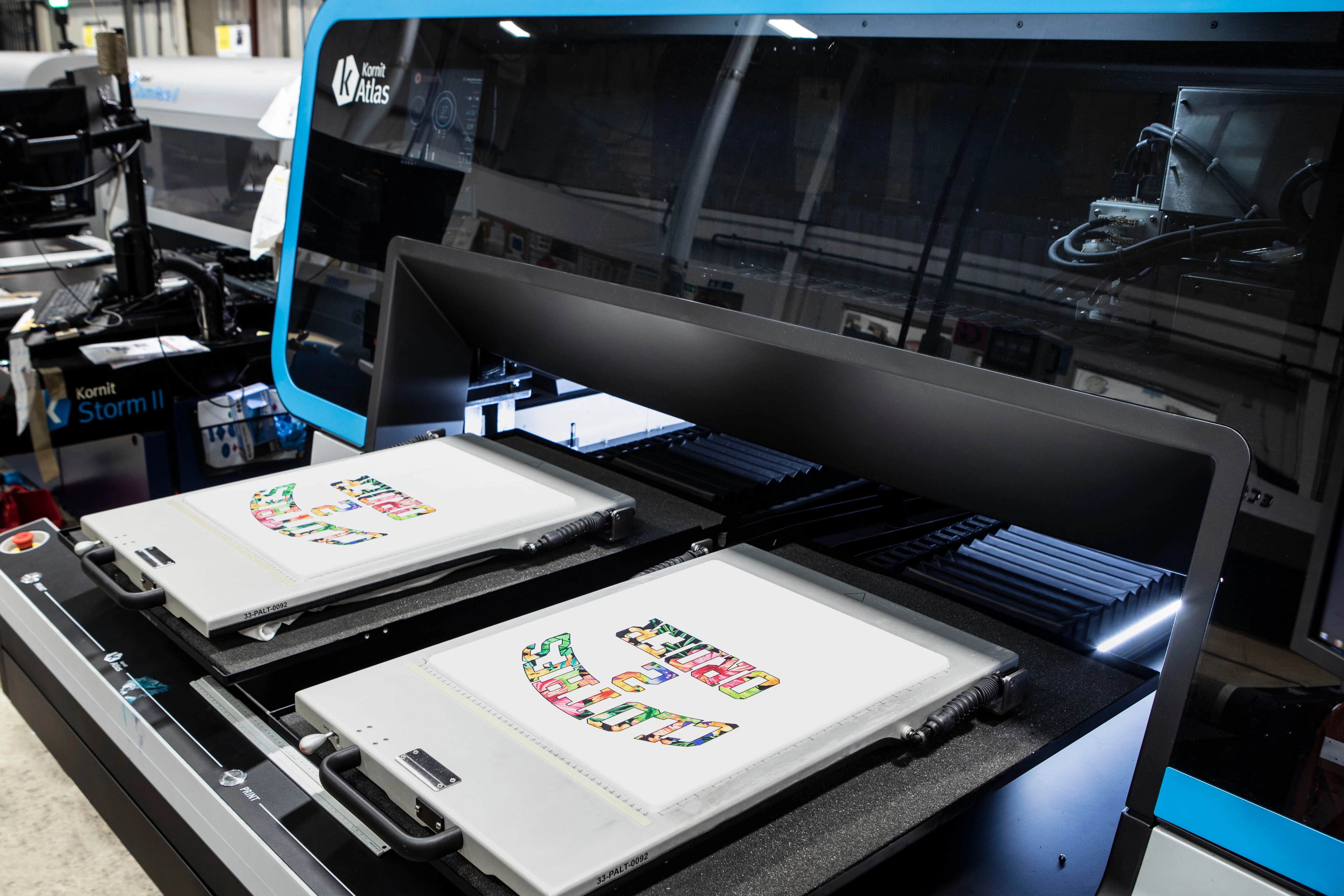 Clothes2order's new Kornit Digital Atlas direct-to-garment printer