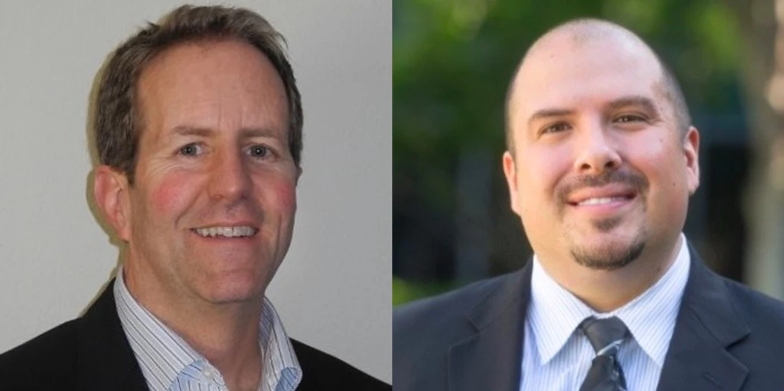 Dan Madden CFO (left) and Robert Baca CTO (right)