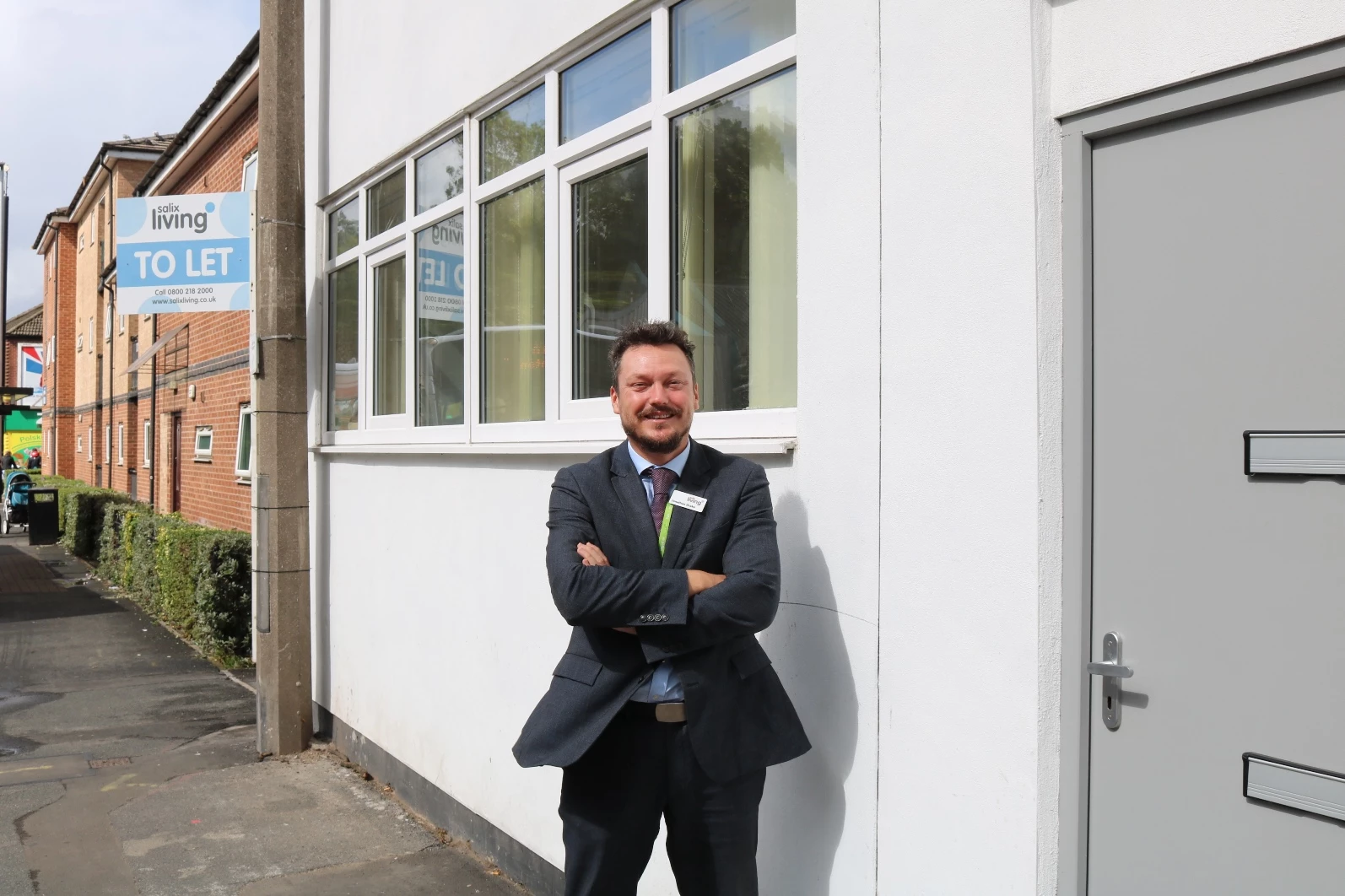 Jonathan Drake, service director at Salix Living, which has been recognised for its efforts to tackle homelessness.