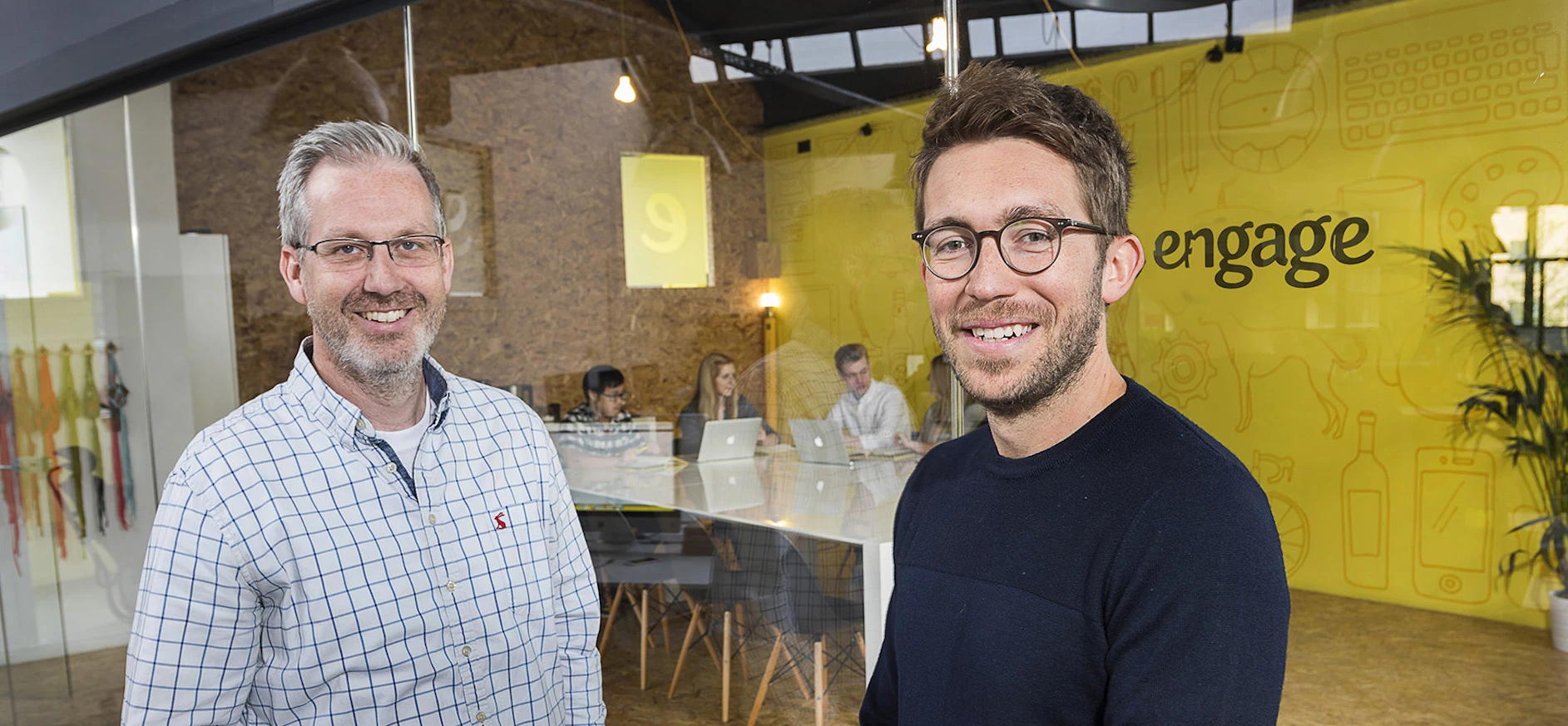 Dave Wrightson and Alex Willcocks of Engage.