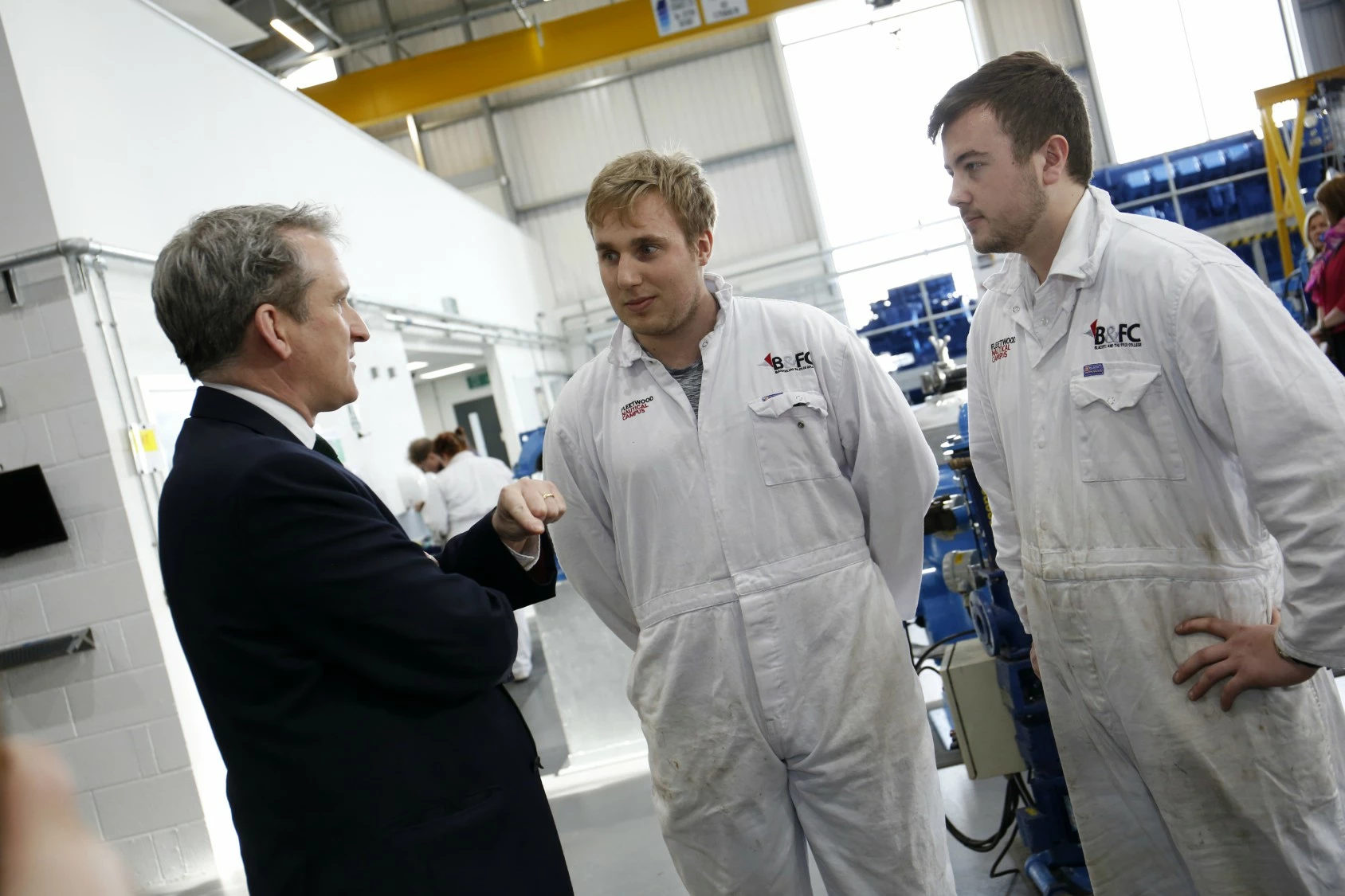 Secretary of State for Education, the Rt Hon Damian Hinds MP, visits Blackpool and The Fylde College