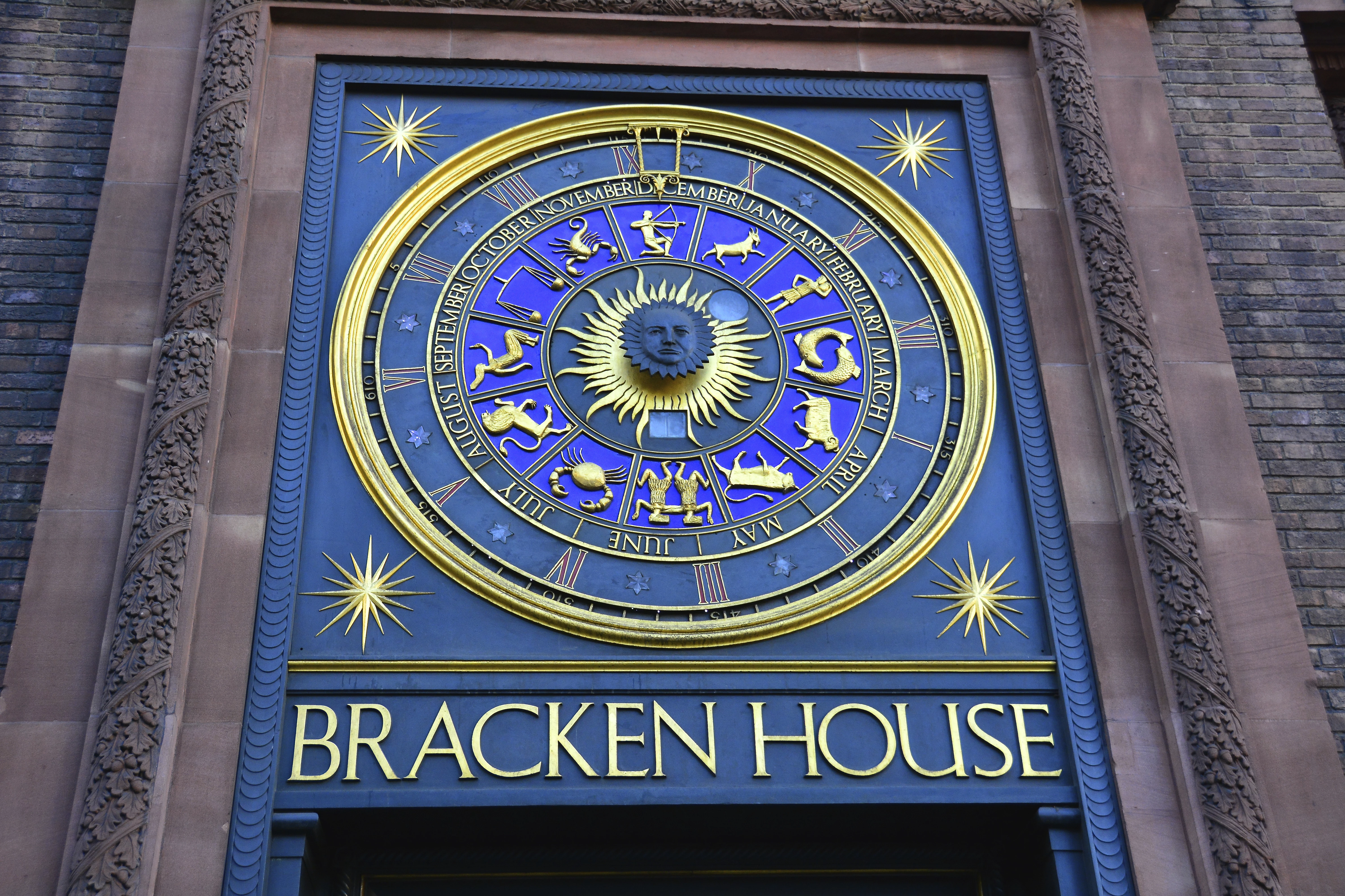 London, Bracken House Clock.