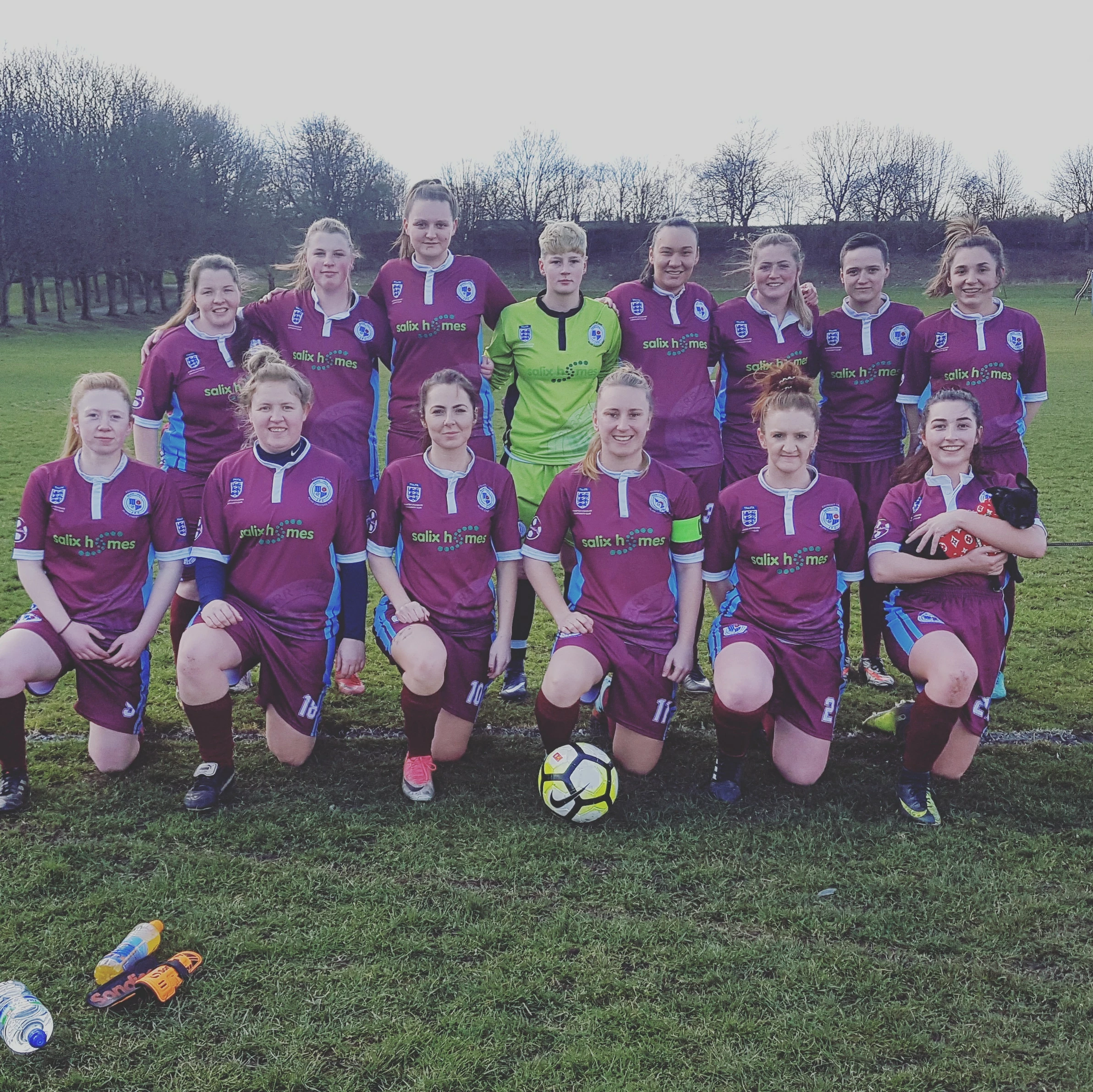 Barr Hill Ladies FC have secured a new sponsor in Salix Homes