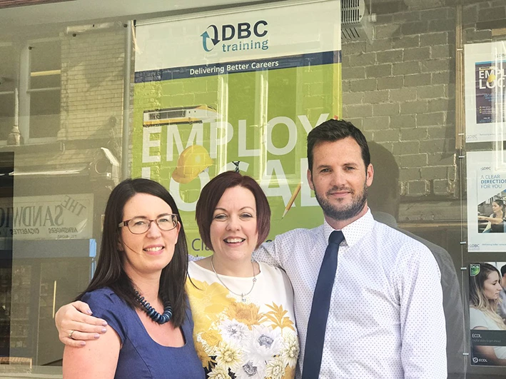 DBC Directors from left to right Corrina Hembury, Kerry Bentley and Simon O’Connell.