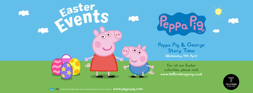 Peppa Pig visits Telford