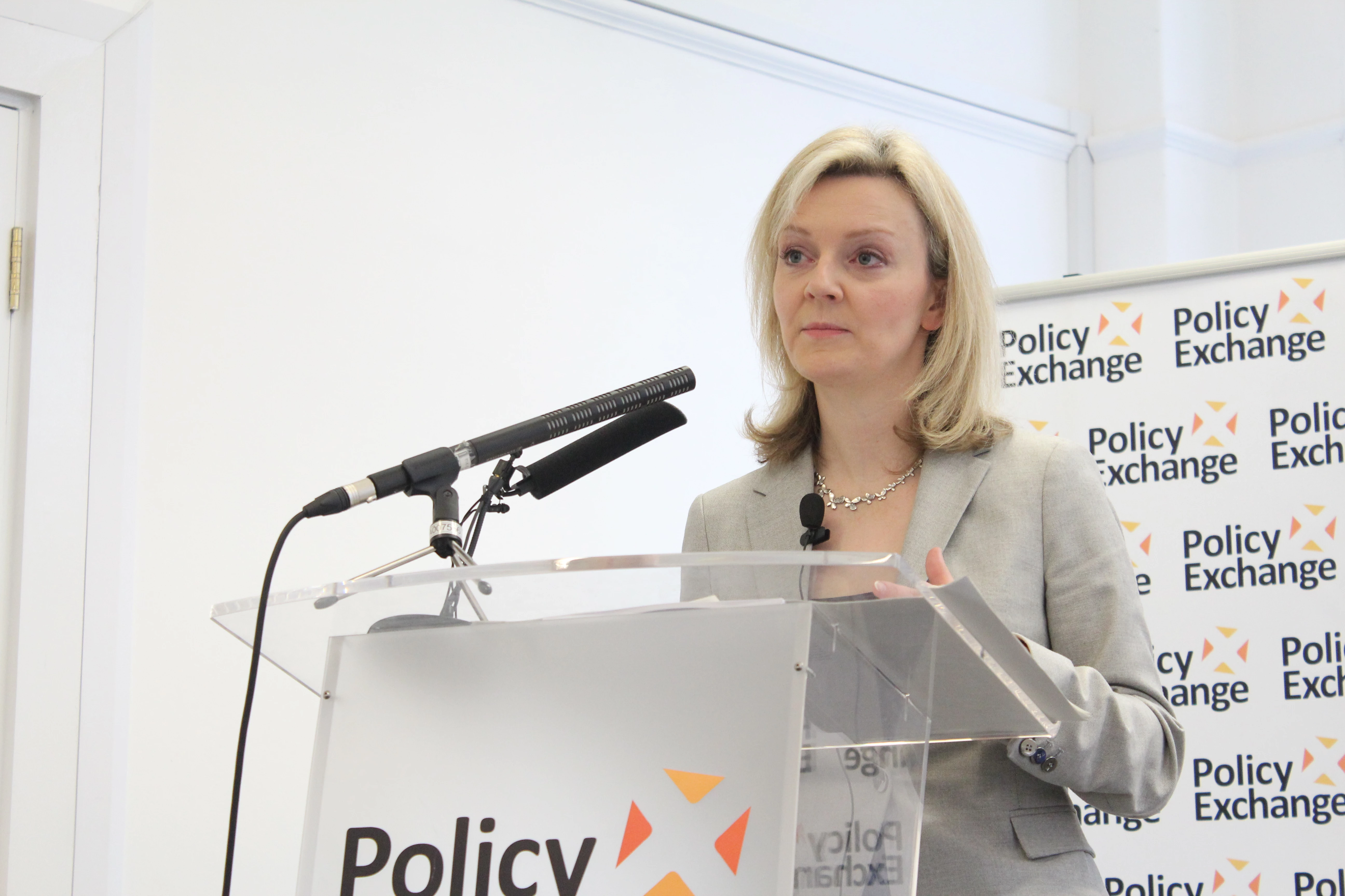 Liz Truss MP, Minister for Education and Childcare, at her speech setting out government plans to promote more great childcare