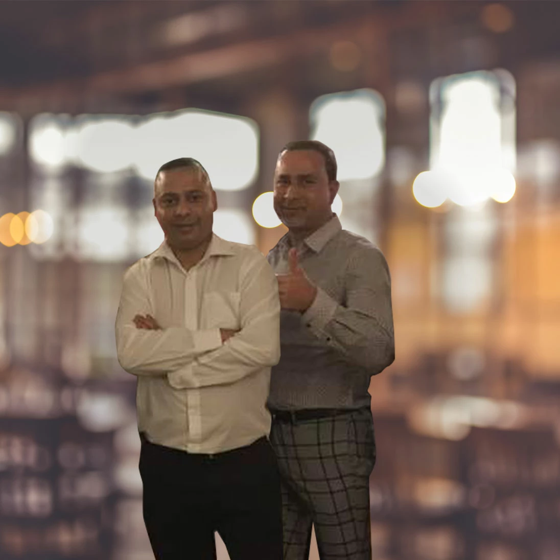 From Left to Right Masum and Mamun Ali