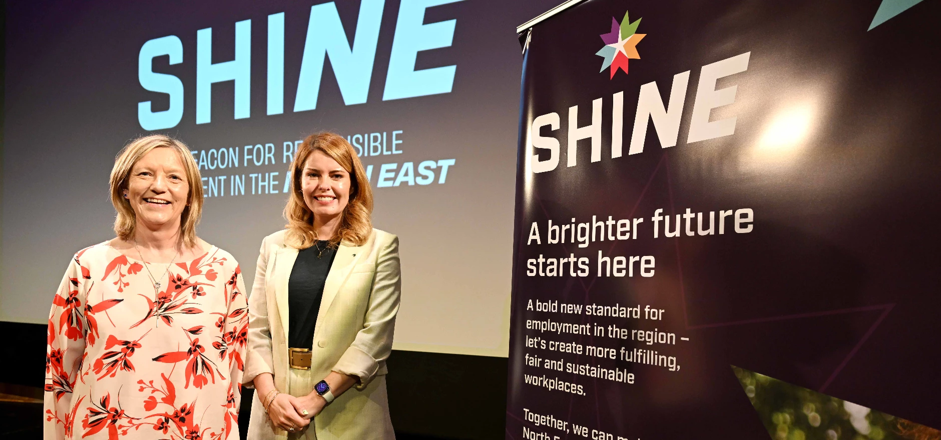 Mayor Kim McGuinness and Clare Williams, Northern Regional Secretary for, Unison.JPG