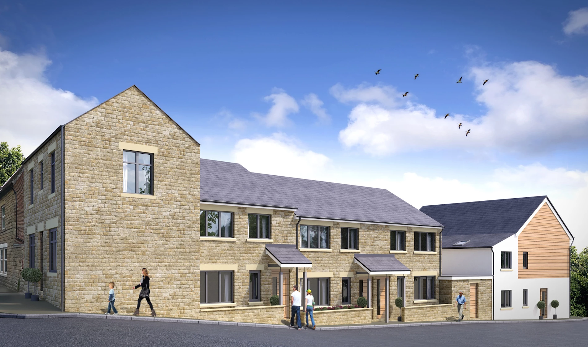 The development has been named Fell Mews