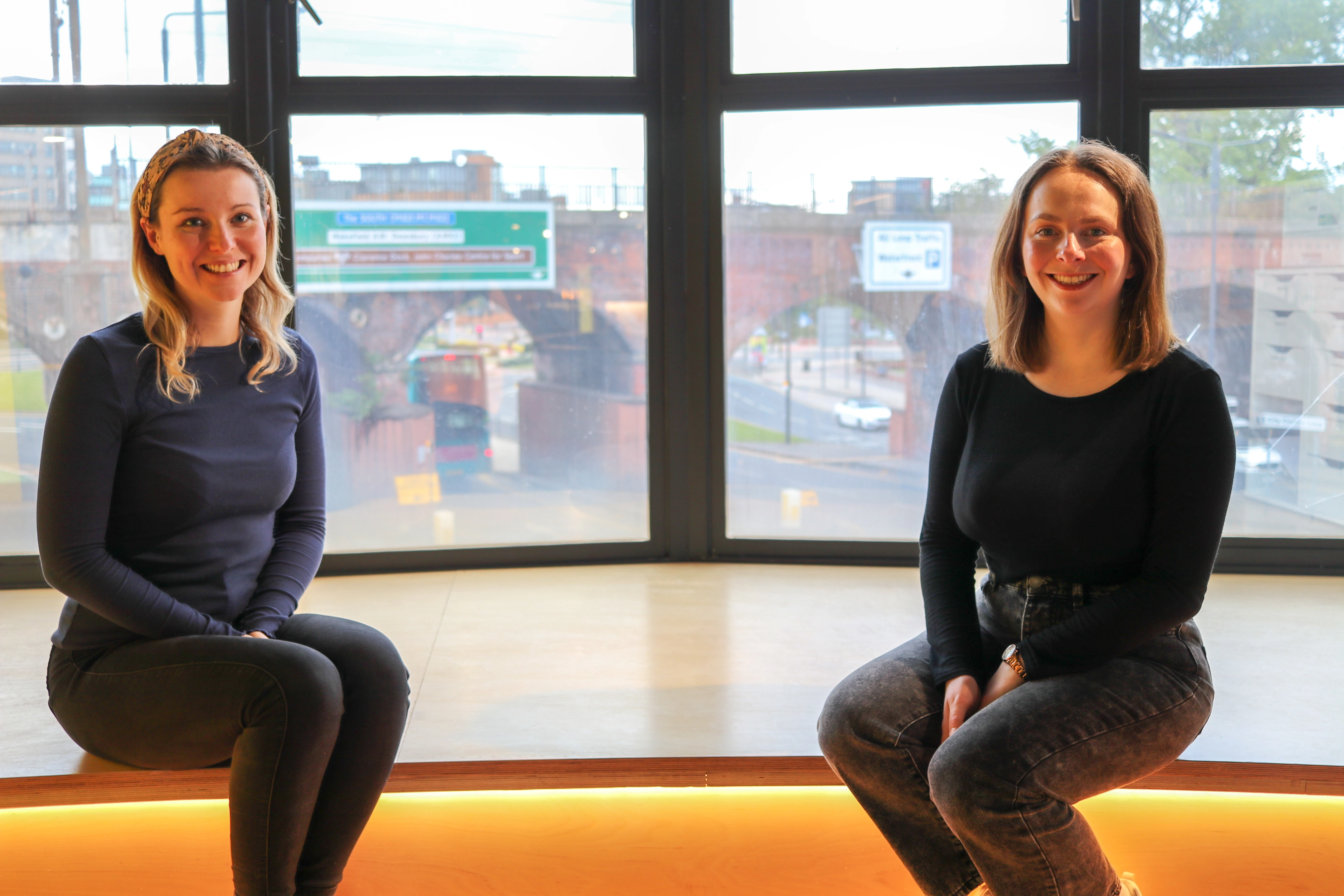 L-R: Jennifer Ogden and Jenny Marston, Account Managers at Lucky North