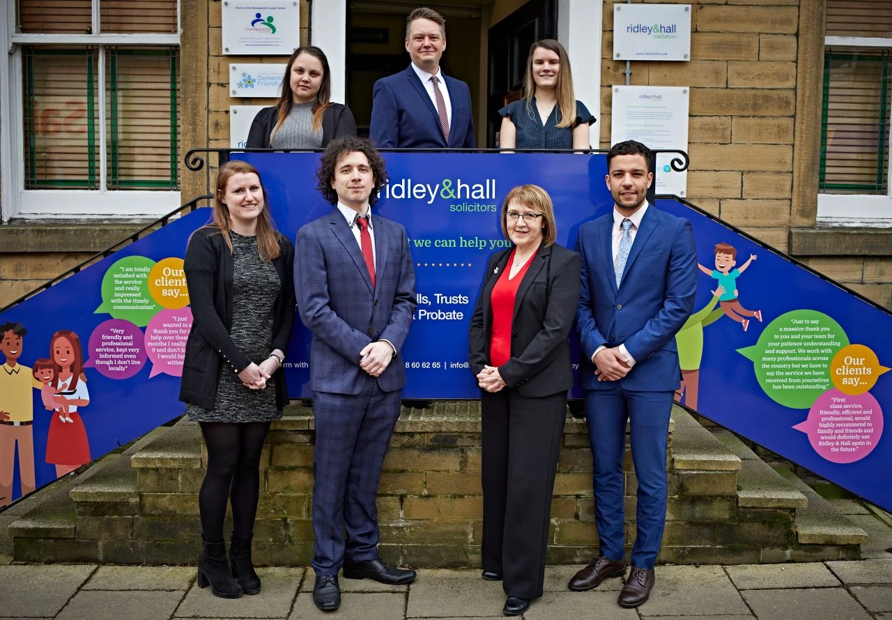 Top row: Charlene Sill; Adam Leece; Corinne Barnett; bottom row: Laura Hamilton; Calvin Turton; Susan Sowden; and Themer Slimane 