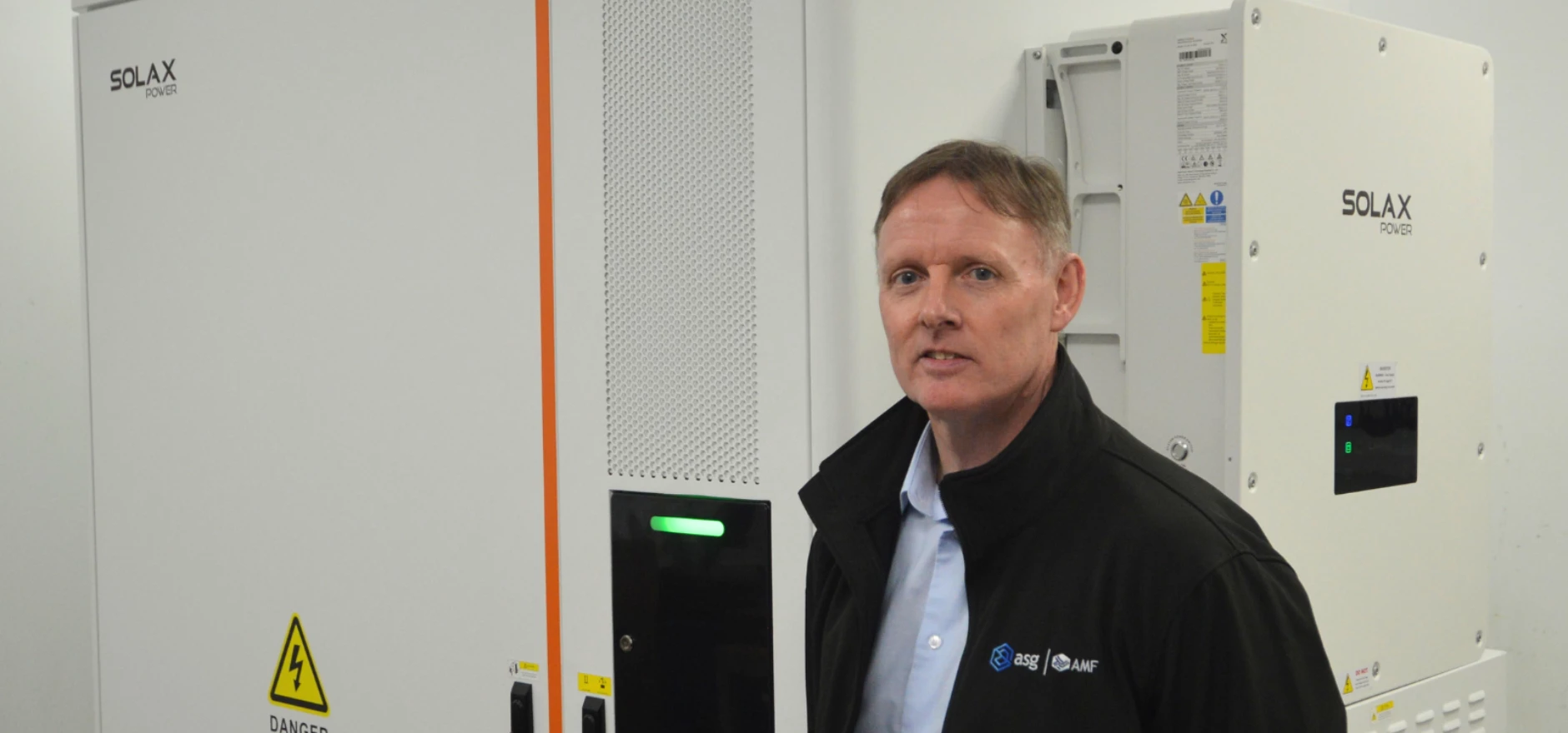 Simon Kirman, MD of ASG AMF Engineering with the new battery storage capability.png