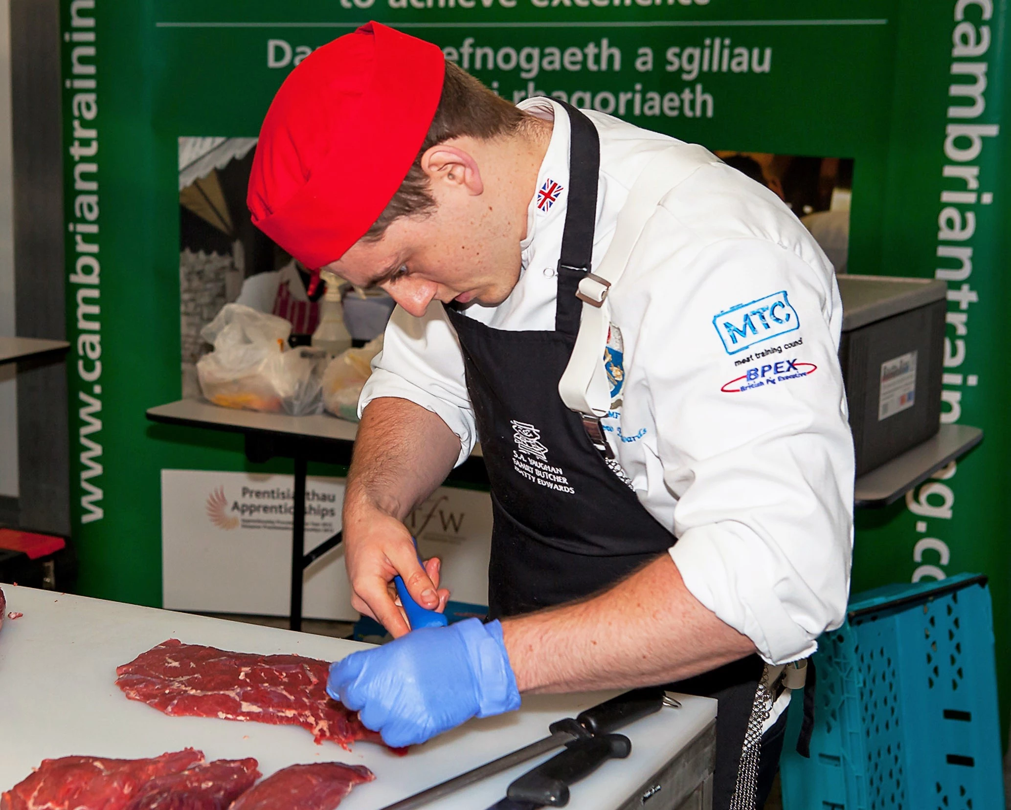 Butcher Matt Edwards