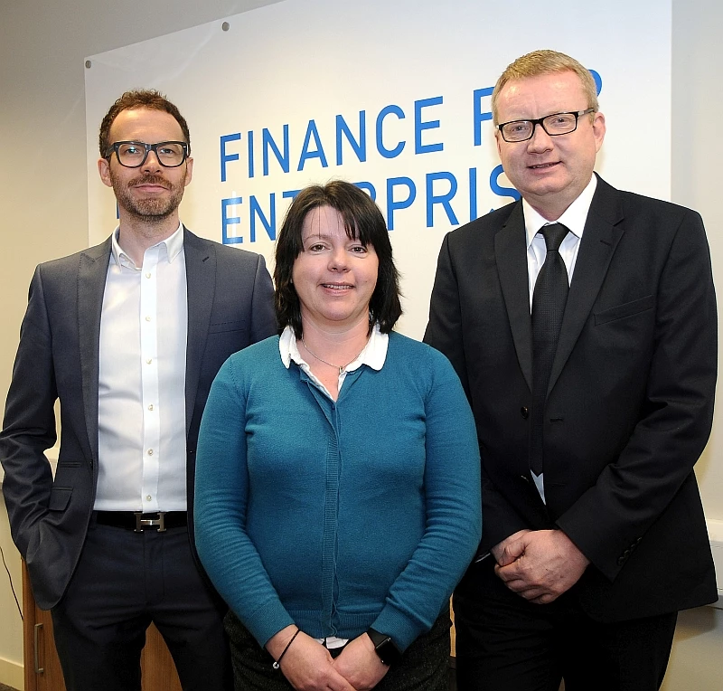 Andrew Austwick, Executive Director, Finance For Enterprise; Pam Goodison, Investment Manager, Finance For Enterprise; Dave Potts, Investment Manager, Finance For Enterprise