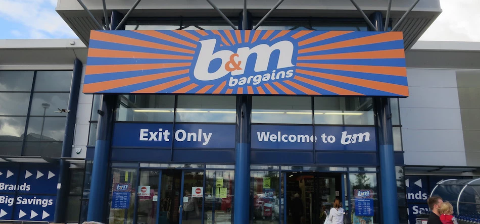 There are now 569 B&M stores in the UK