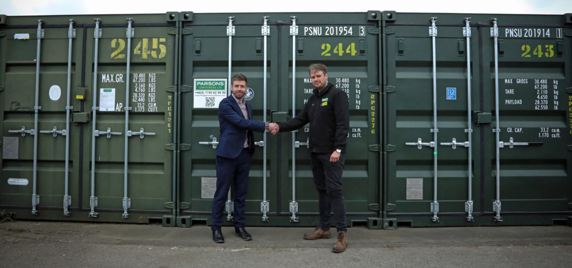Darren Tate, left, and Ryan Tempest of U Hold The Key self storage.jpg